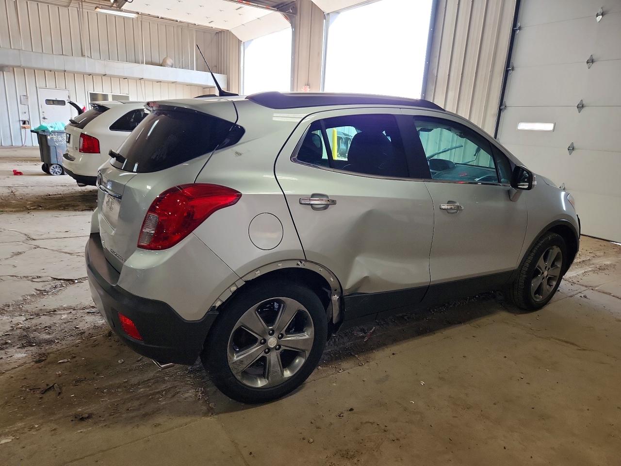 2014 Buick Encore Silver vin: KL4CJASB7EB548887