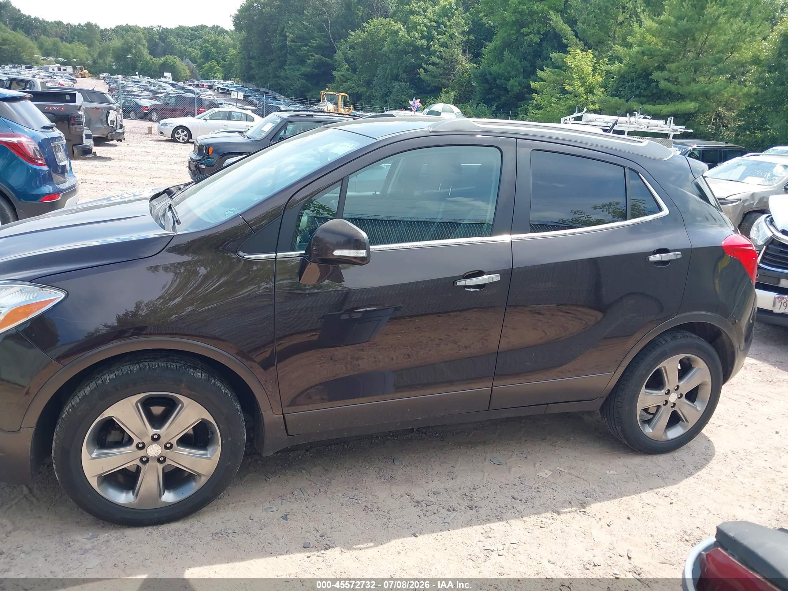 2014 Buick Encore   Brown vin: KL4CJASB7EB573644