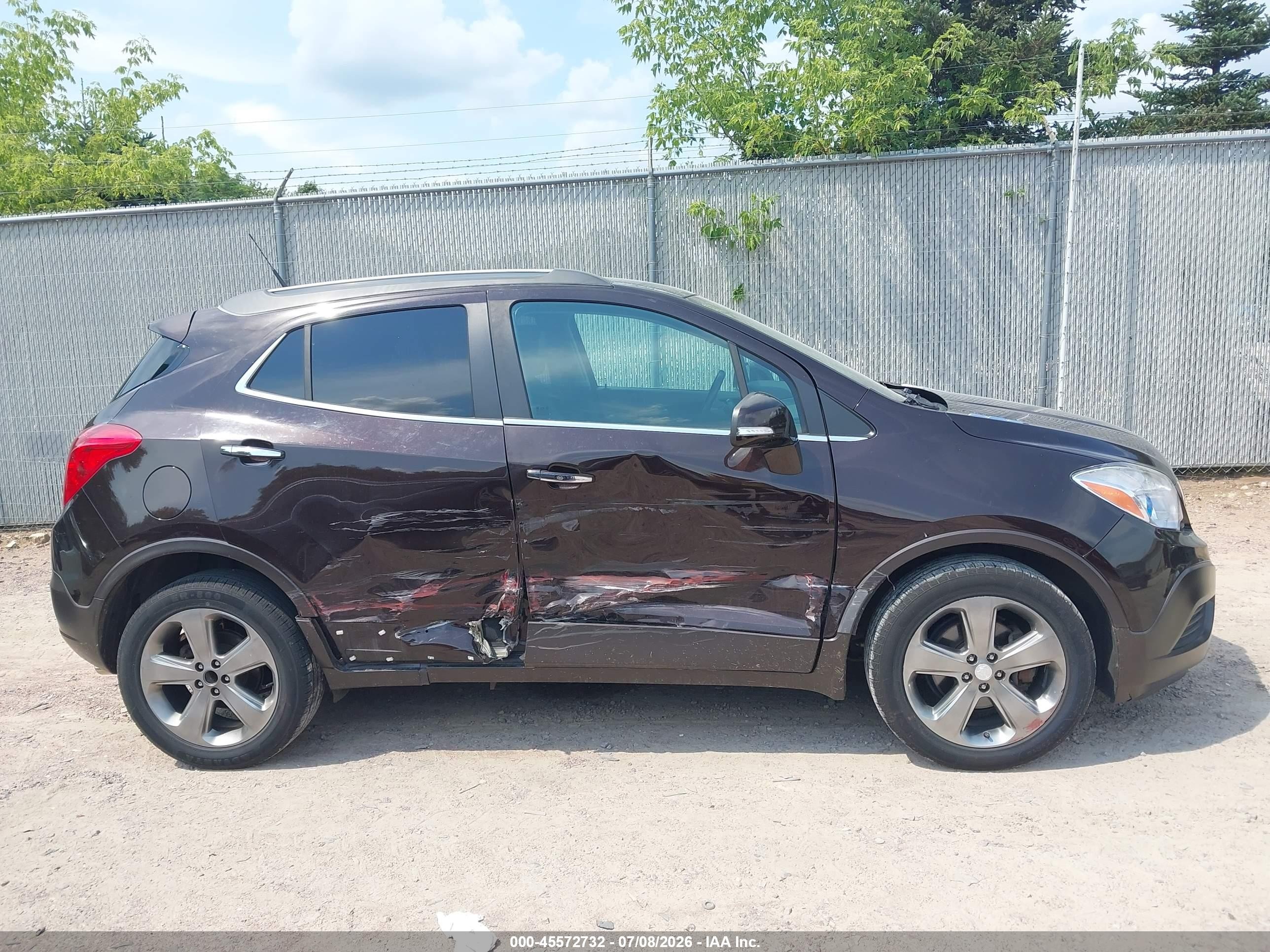 2014 Buick Encore   Brown vin: KL4CJASB7EB573644