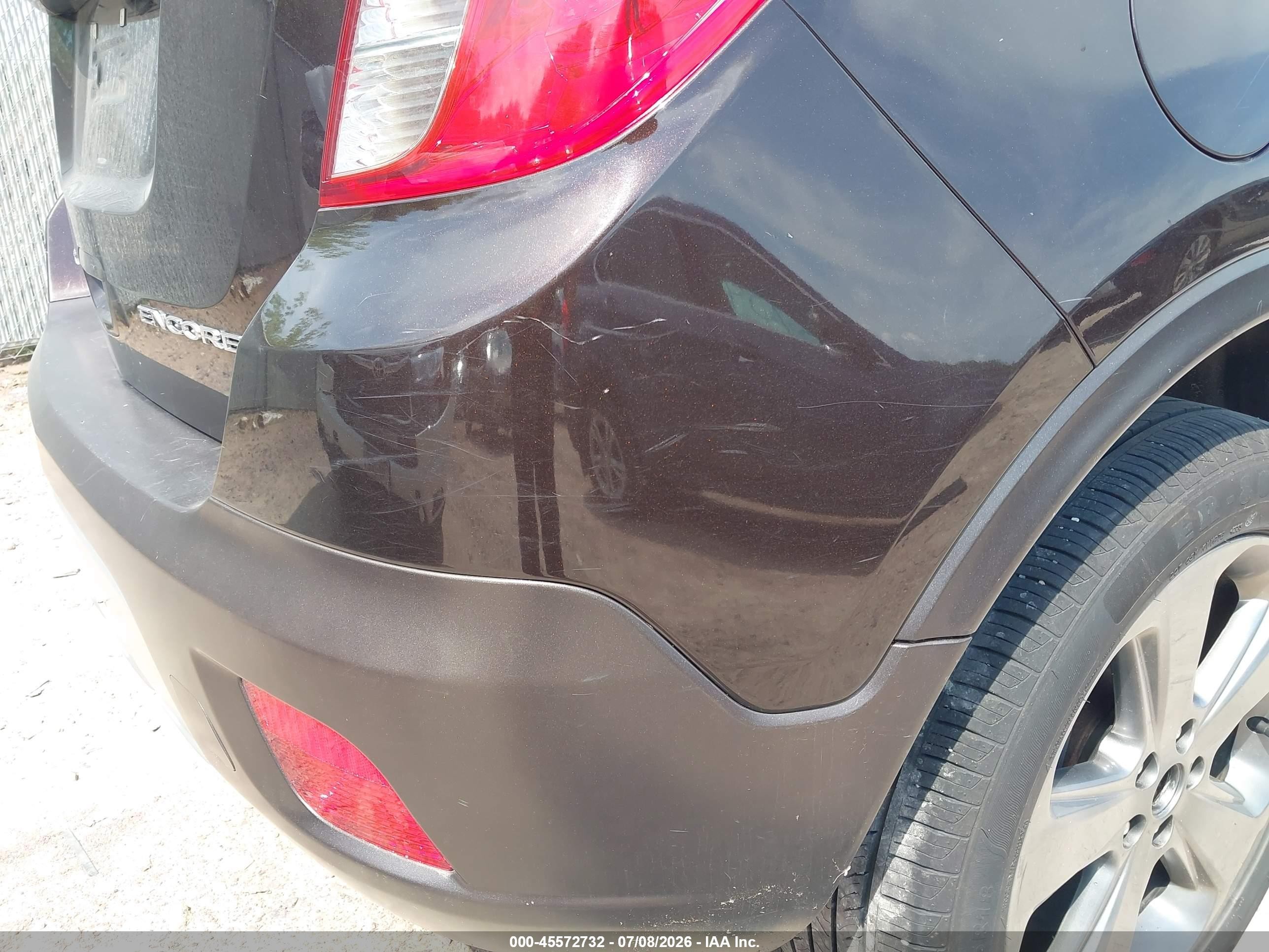 2014 Buick Encore   Brown vin: KL4CJASB7EB573644