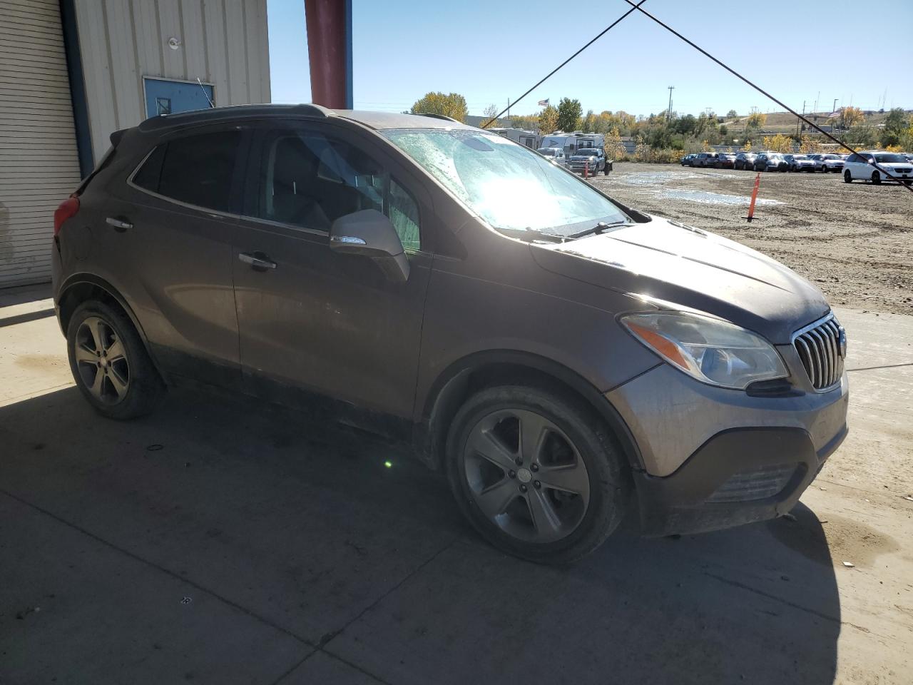 2014 Buick Encore Brown vin: KL4CJASB7EB645152