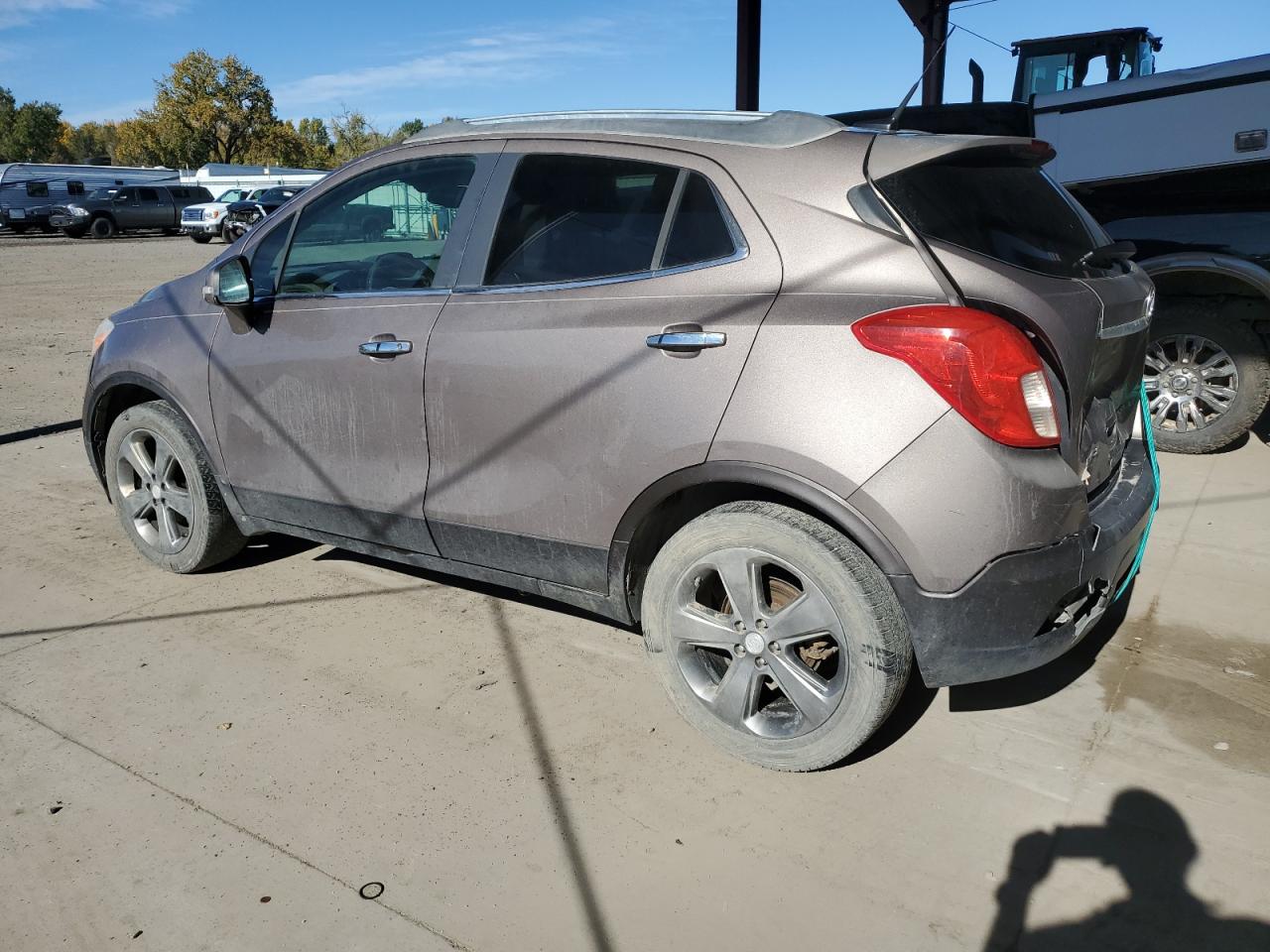 2014 Buick Encore Brown vin: KL4CJASB7EB645152