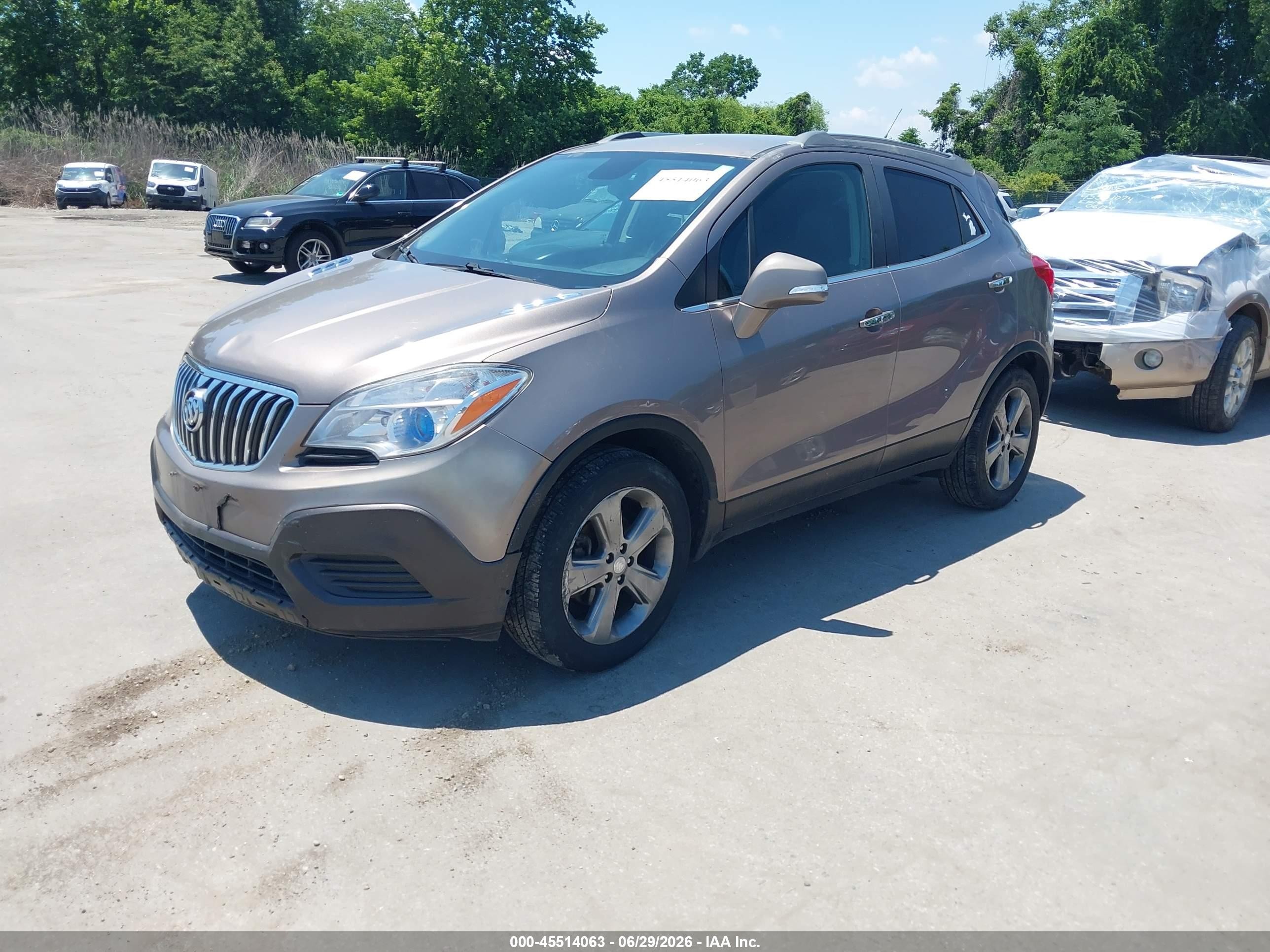 2014 Buick Encore   Brown vin: KL4CJASB7EB772595