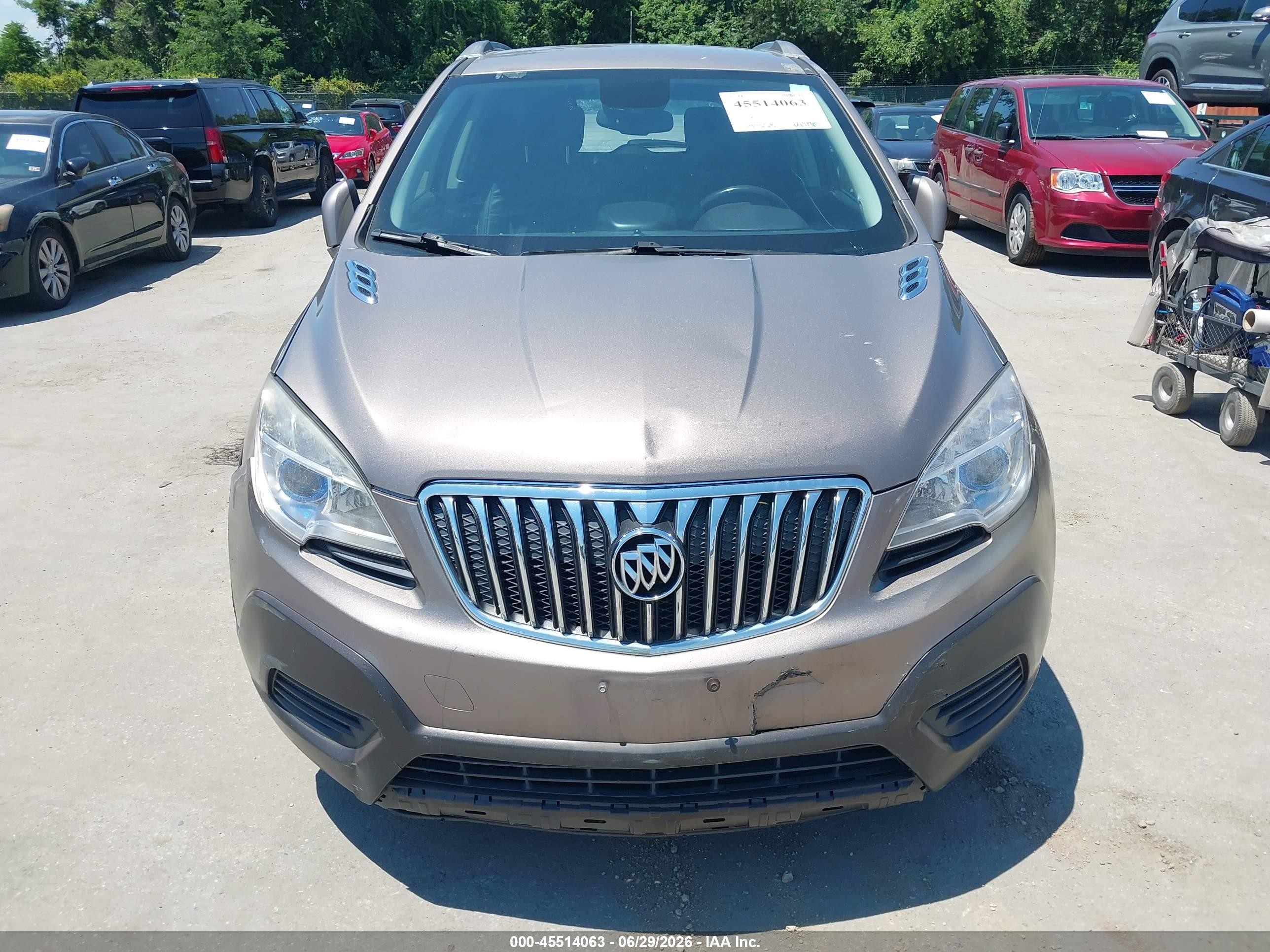 2014 Buick Encore   Brown vin: KL4CJASB7EB772595