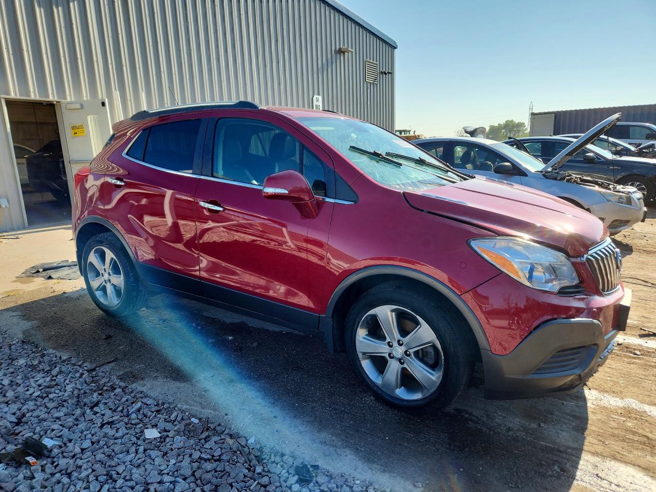 2014 Buick Encore Красный vin: KL4CJASB7EB782012