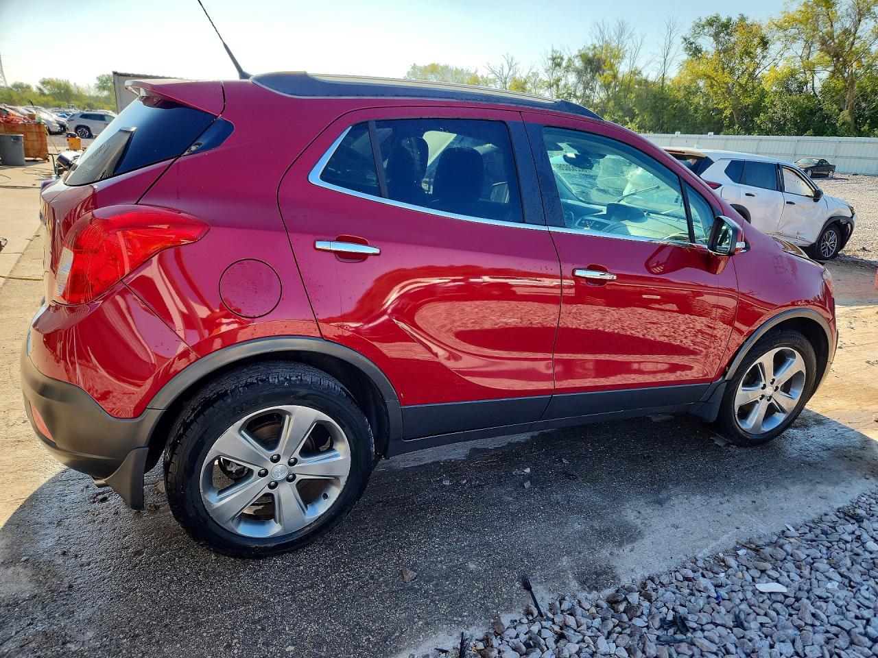 2014 Buick Encore Красный vin: KL4CJASB7EB782012
