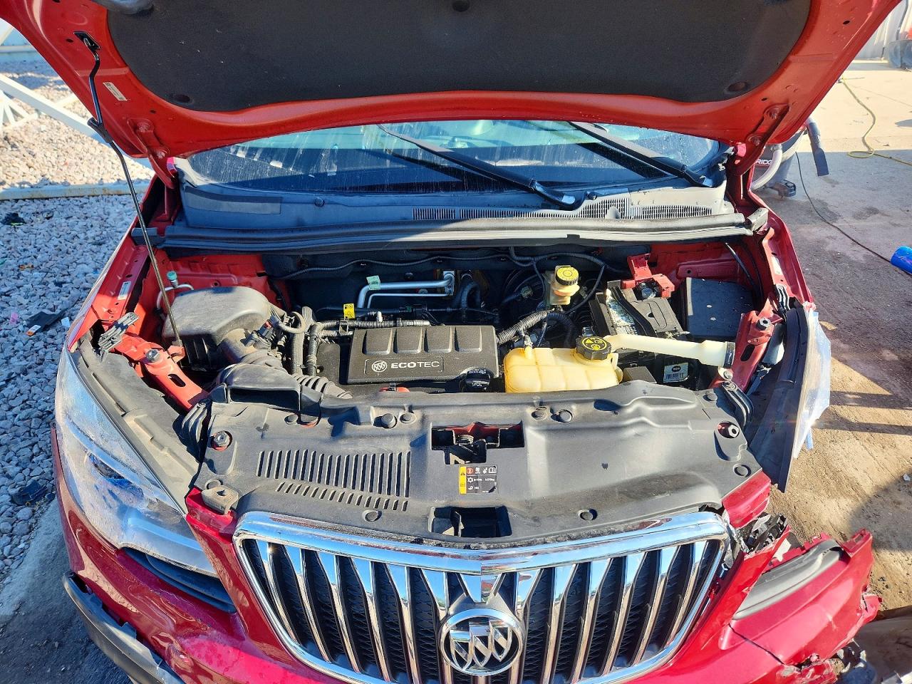 2014 Buick Encore Красный vin: KL4CJASB7EB782012