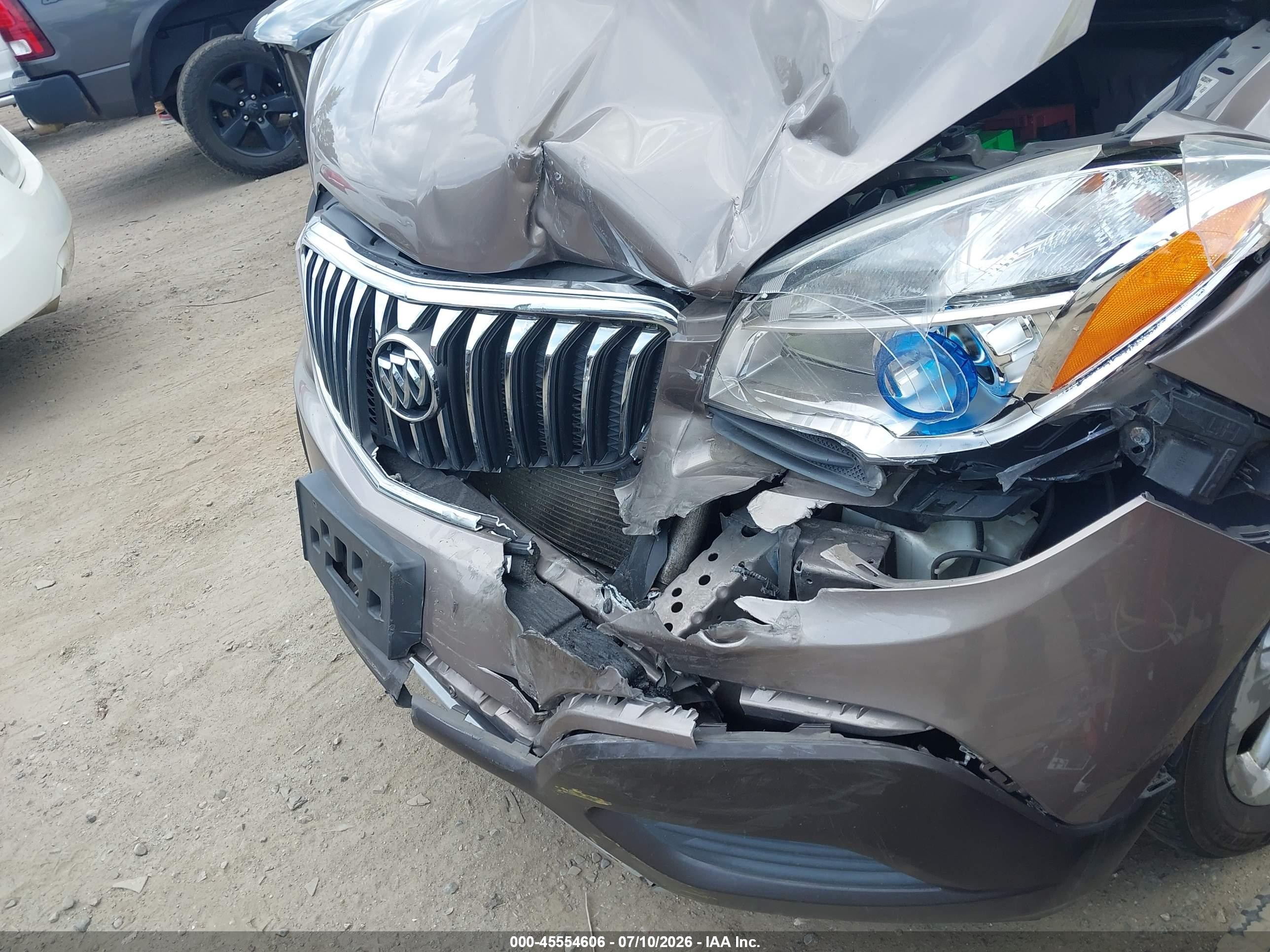 2015 Buick Encore   Brown vin: KL4CJASB7FB049539
