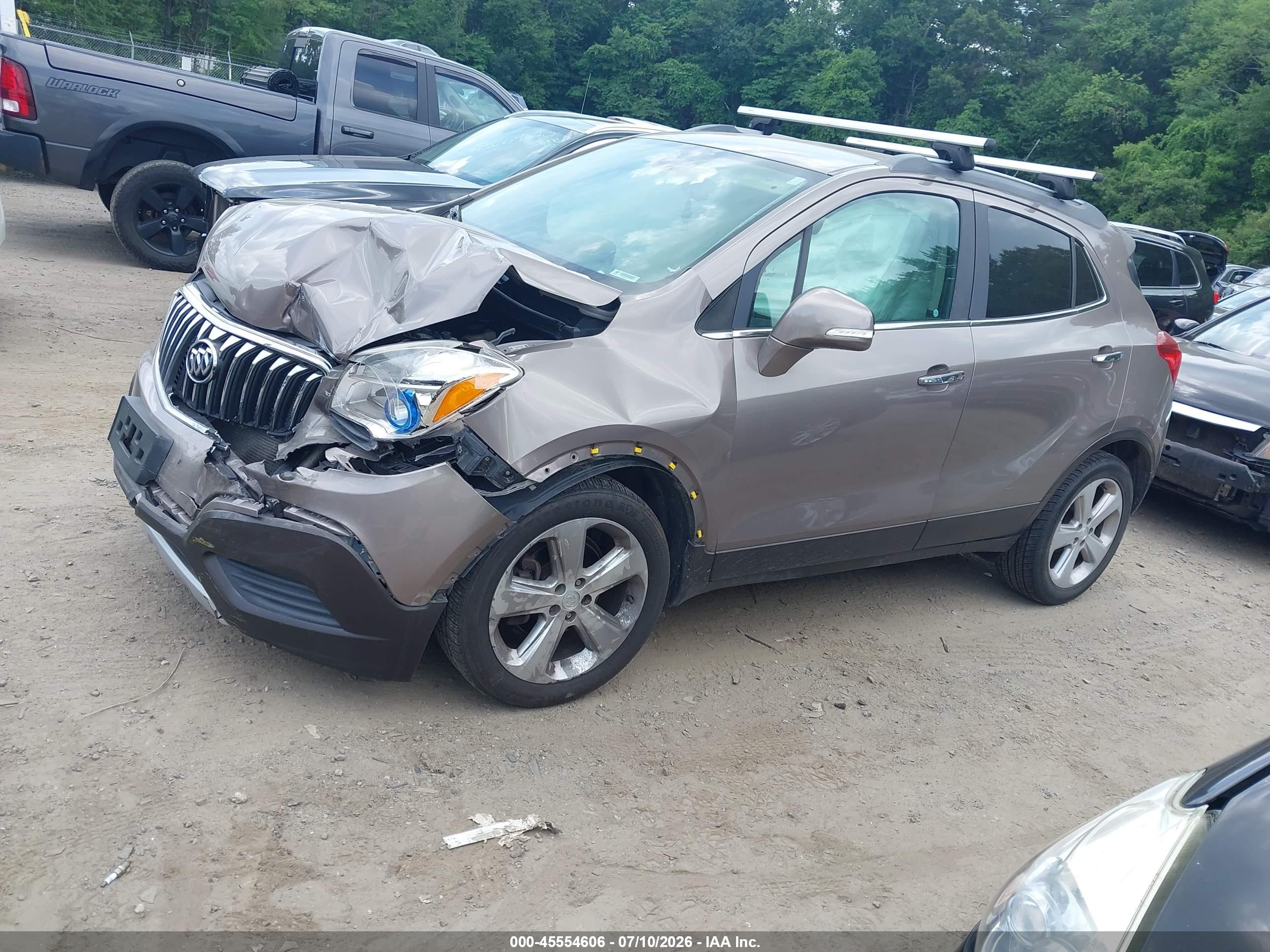 2015 Buick Encore   Brown vin: KL4CJASB7FB049539