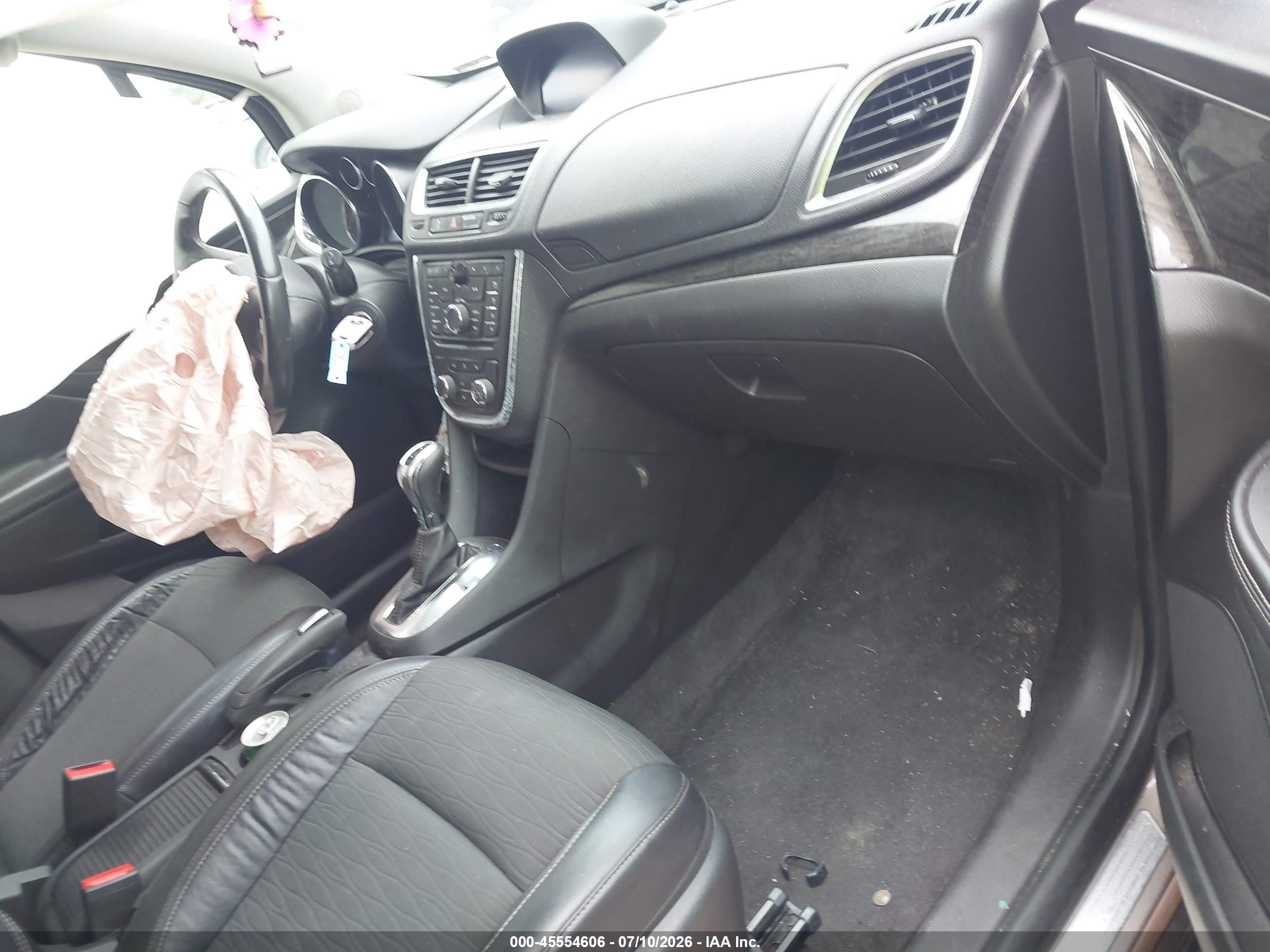 2015 Buick Encore   Brown vin: KL4CJASB7FB049539