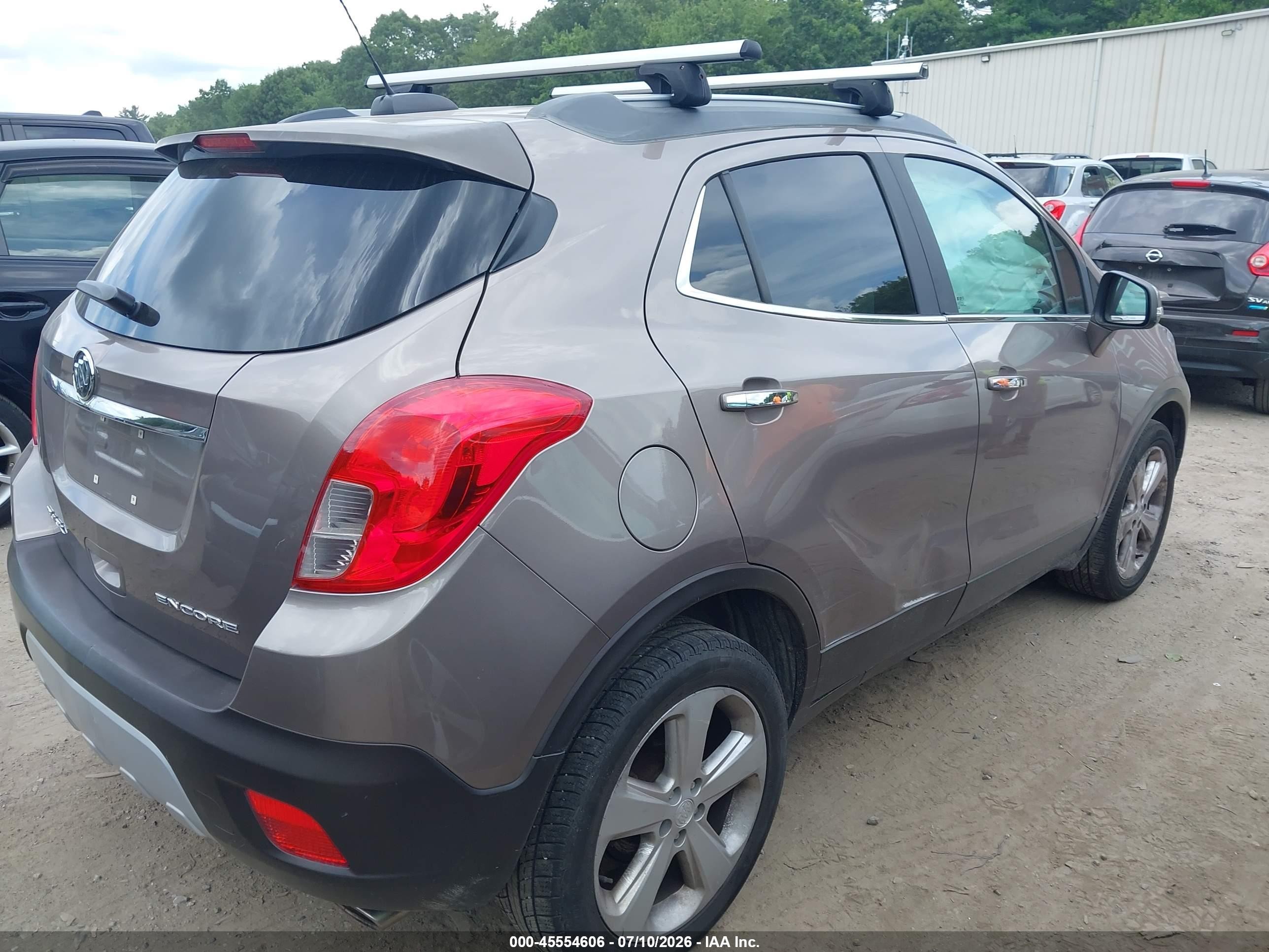 2015 Buick Encore   Brown vin: KL4CJASB7FB049539