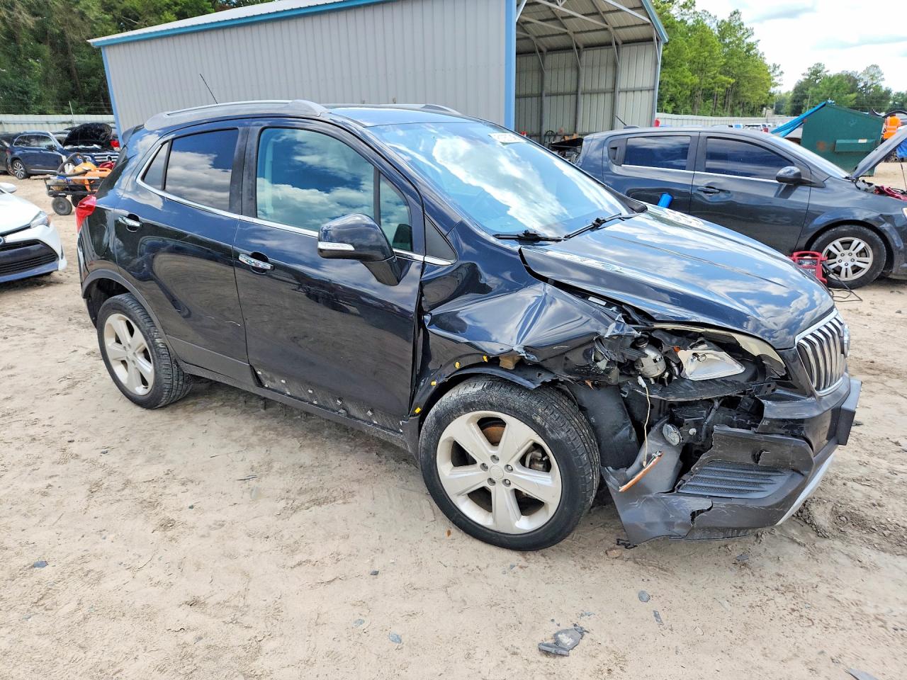 2015 Buick Encore Black vin: KL4CJASB7FB089894