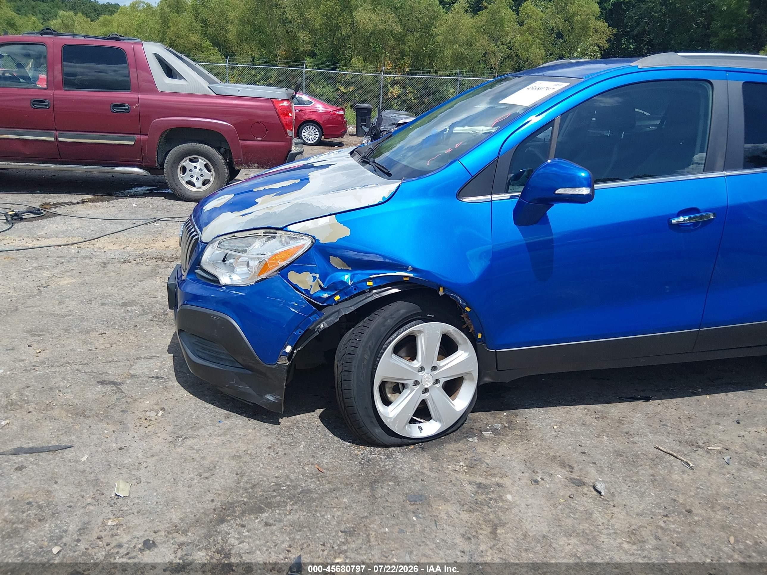 2015 Buick Encore   Blue vin: KL4CJASB7FB263642