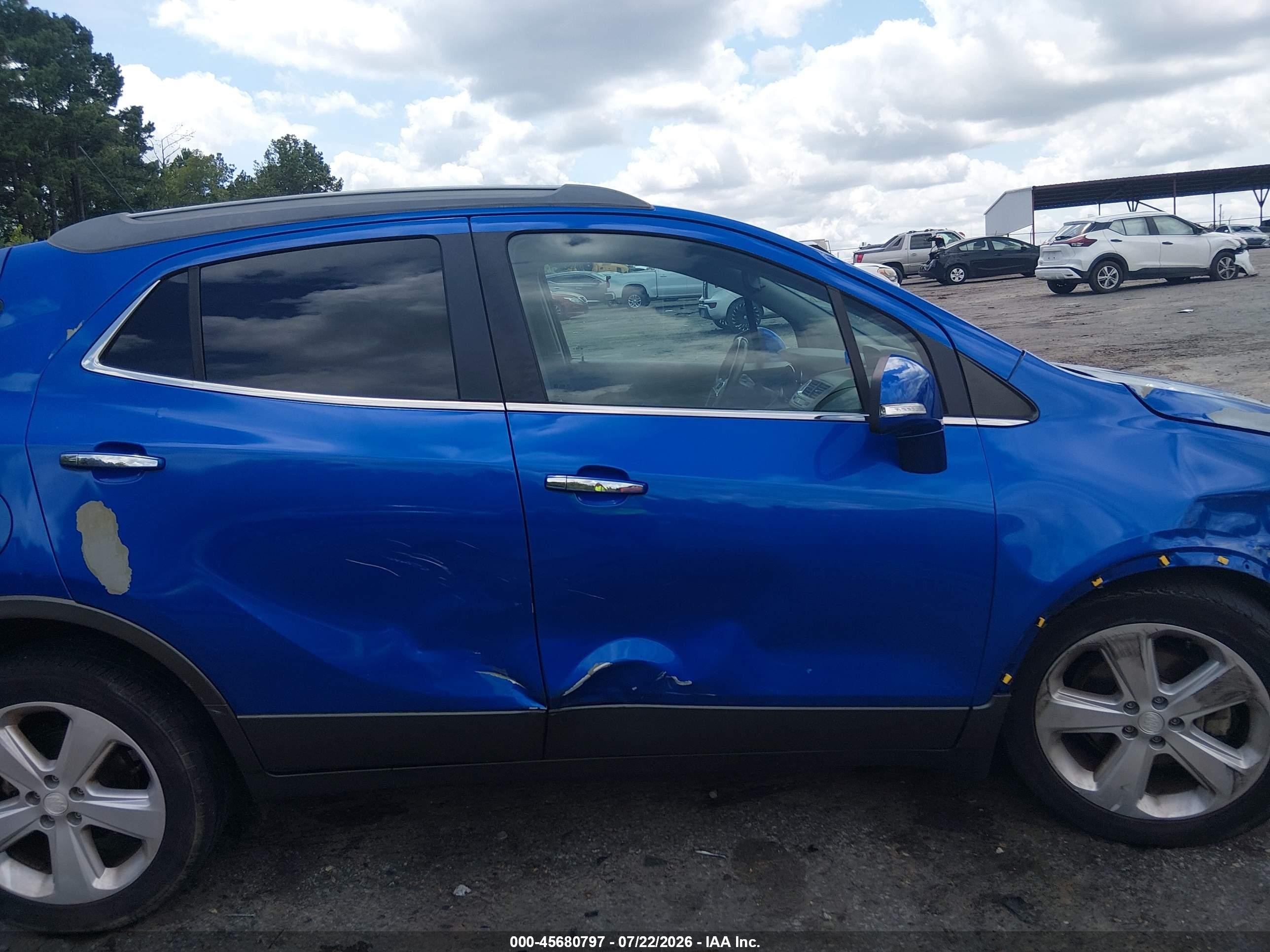 2015 Buick Encore   Blue vin: KL4CJASB7FB263642