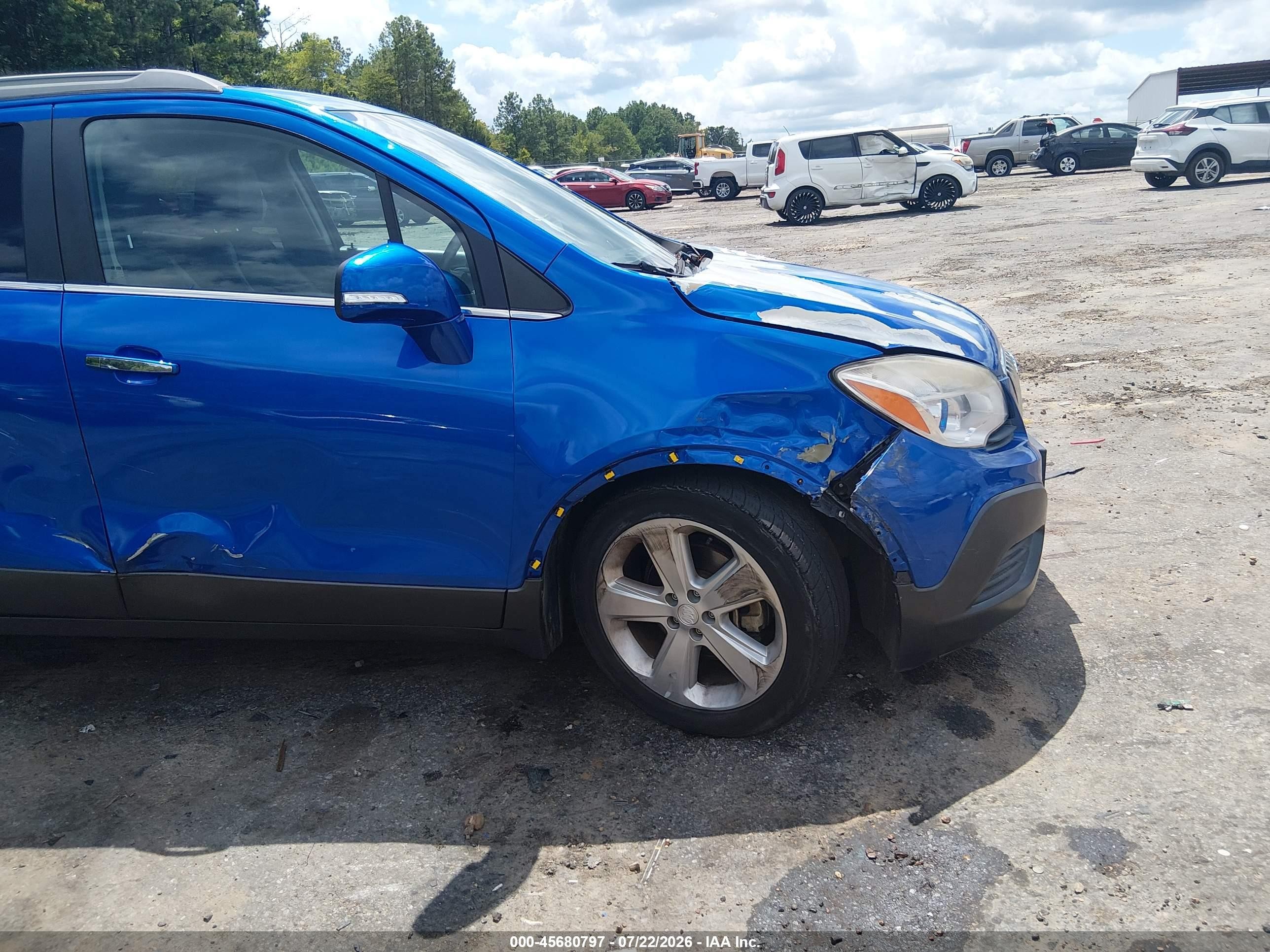 2015 Buick Encore   Blue vin: KL4CJASB7FB263642