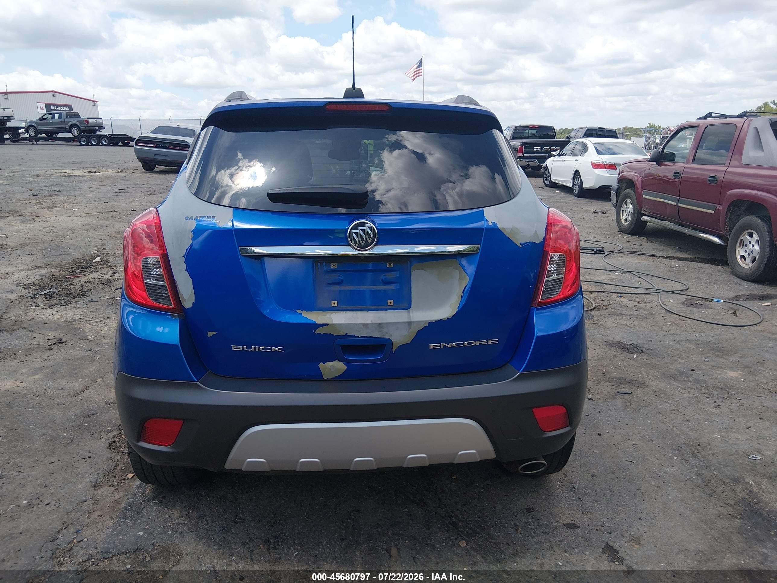 2015 Buick Encore   Blue vin: KL4CJASB7FB263642