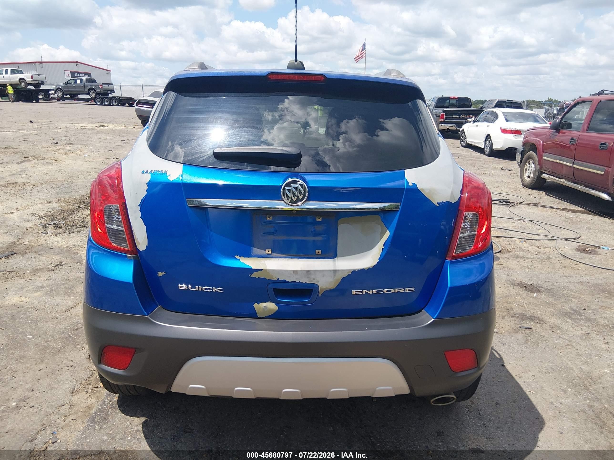 2015 Buick Encore   Blue vin: KL4CJASB7FB263642
