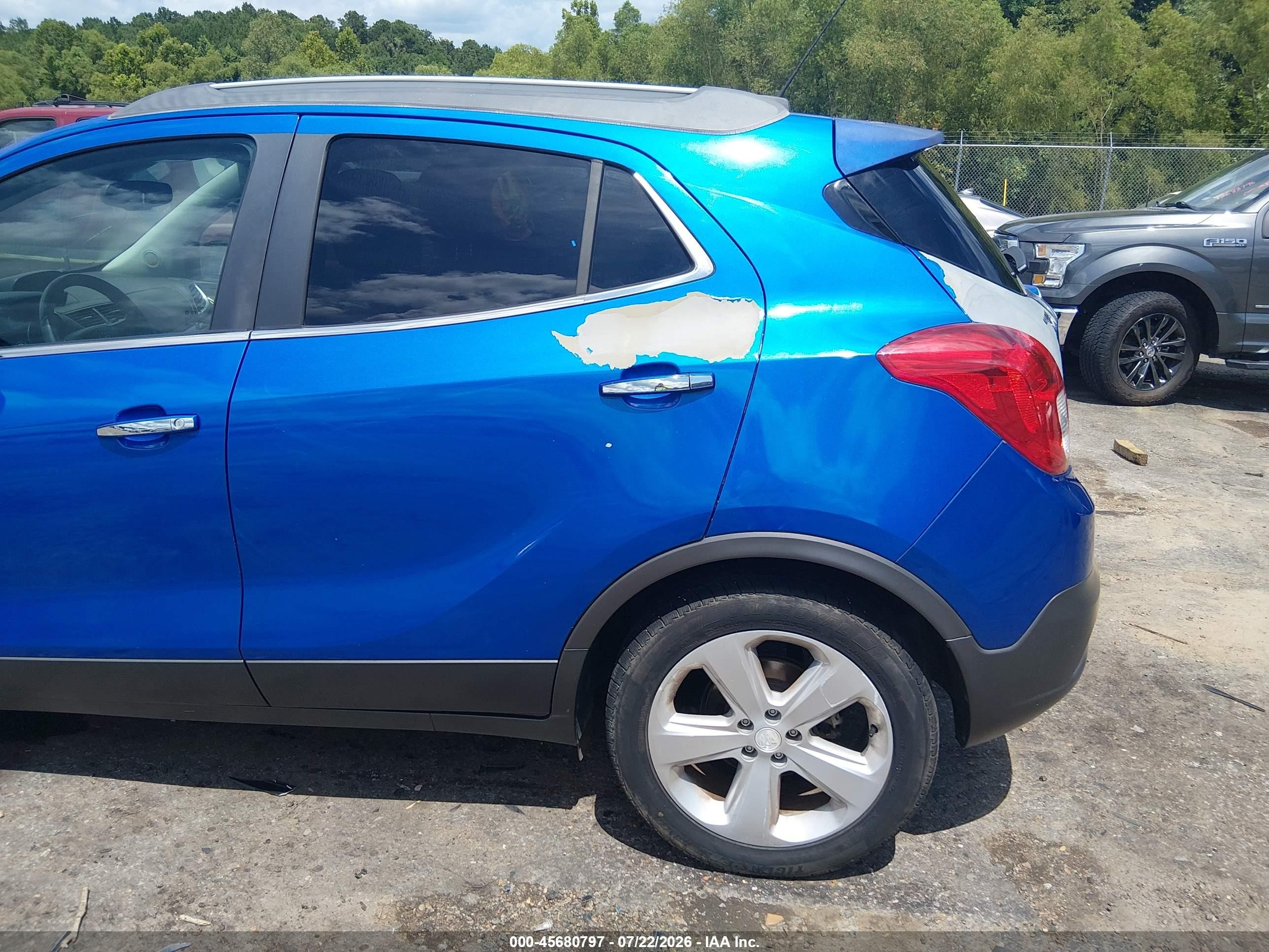 2015 Buick Encore   Blue vin: KL4CJASB7FB263642