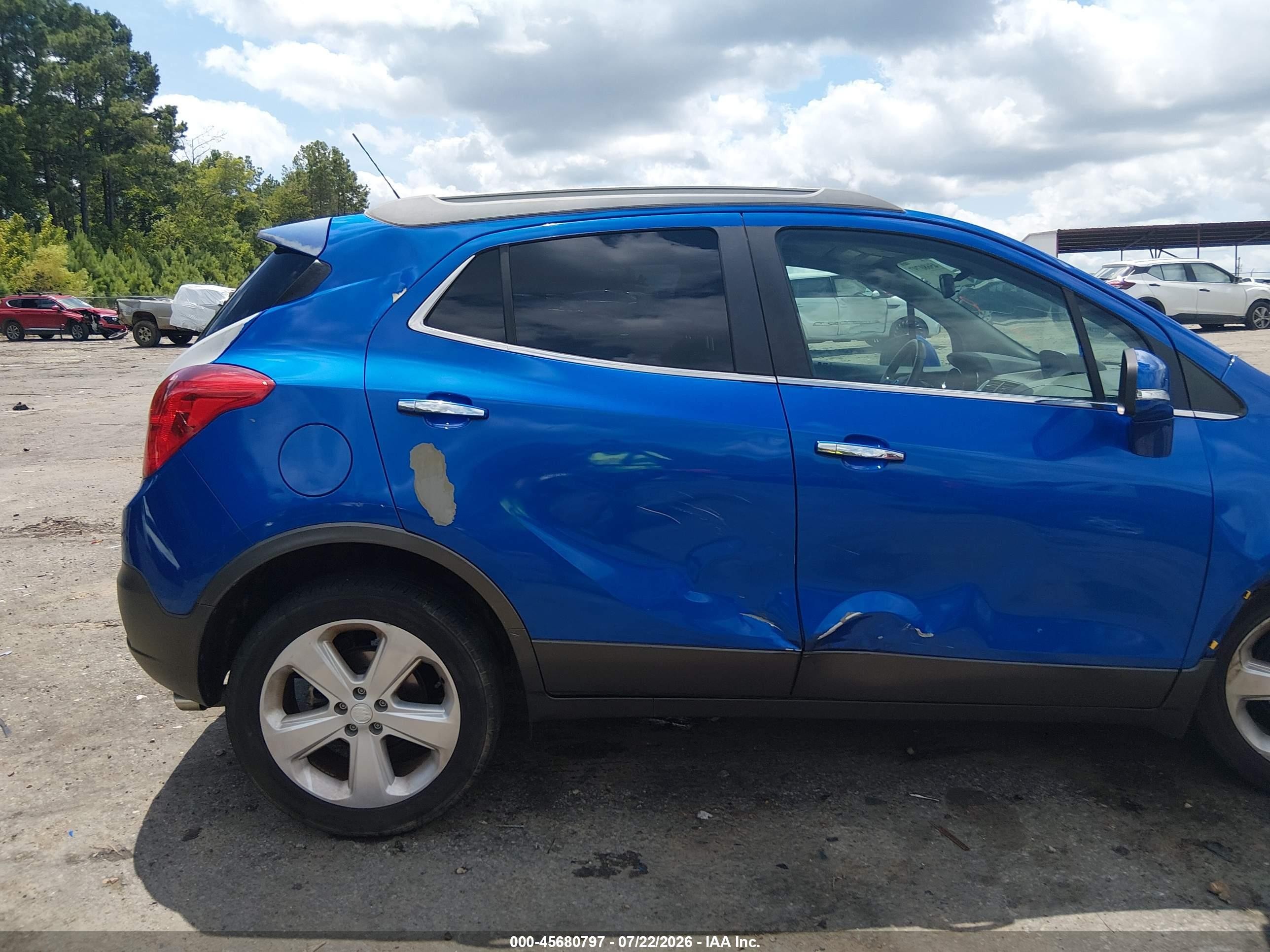 2015 Buick Encore   Blue vin: KL4CJASB7FB263642