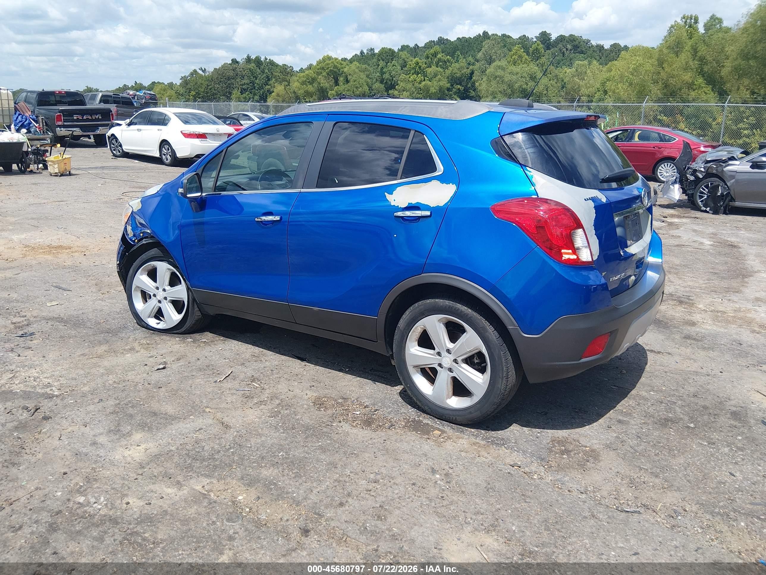 2015 Buick Encore   Blue vin: KL4CJASB7FB263642