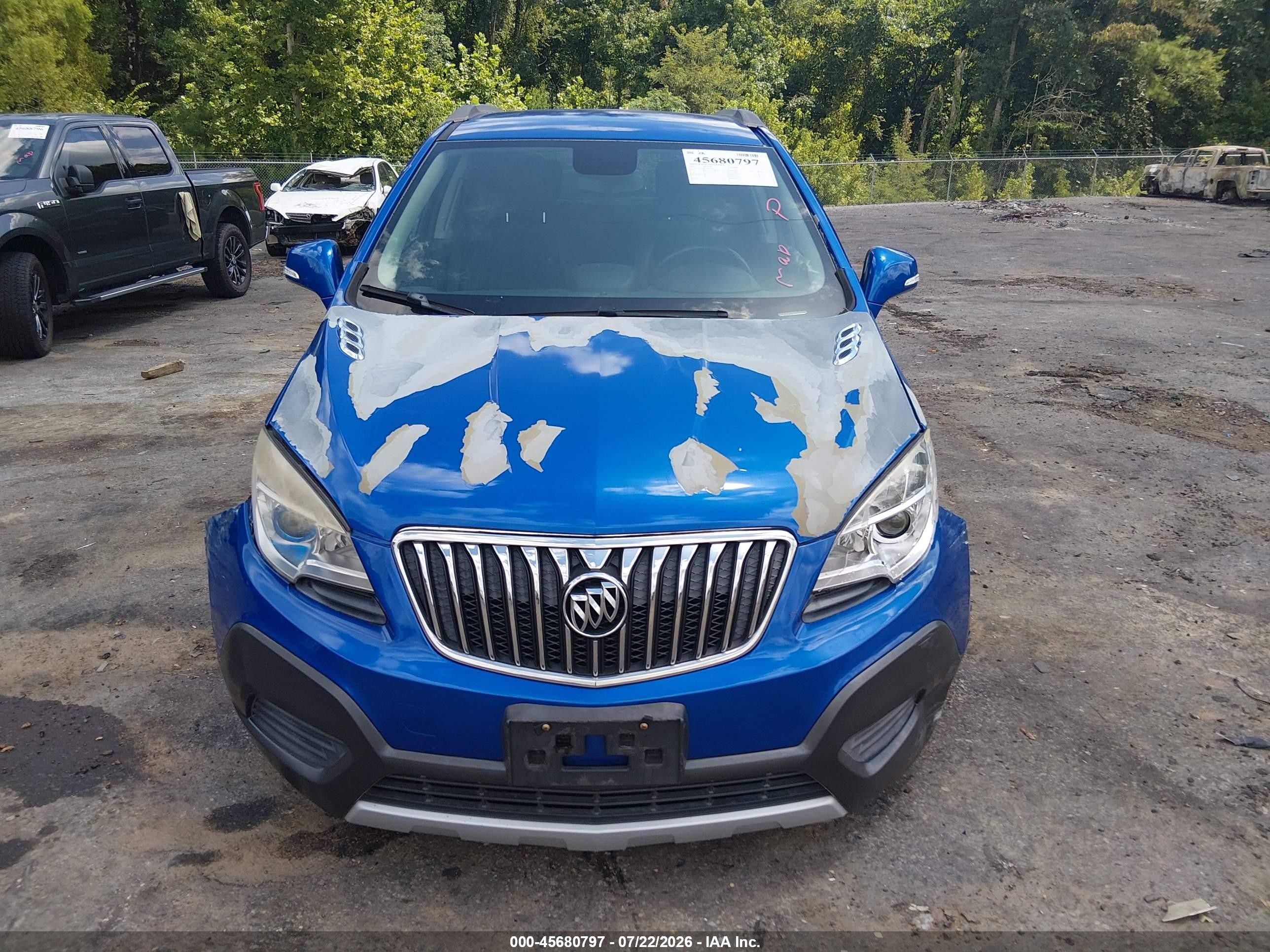 2015 Buick Encore   Blue vin: KL4CJASB7FB263642
