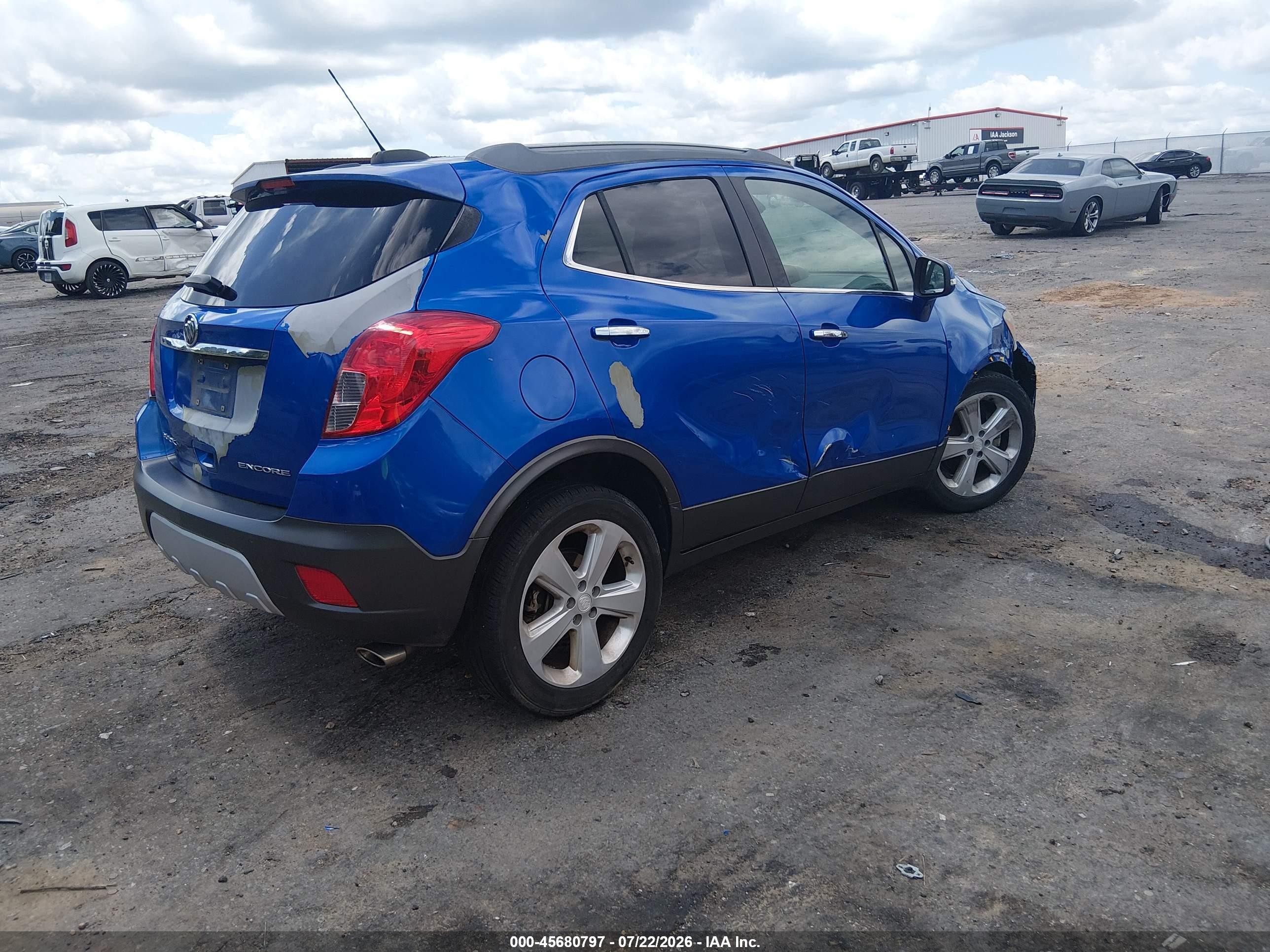 2015 Buick Encore   Blue vin: KL4CJASB7FB263642