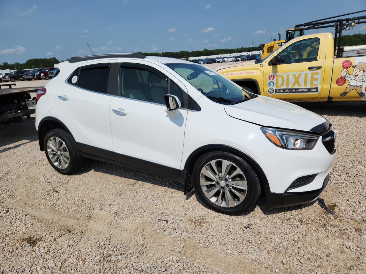 2017 Buick Encore Preferred White vin: KL4CJASB7HB022988