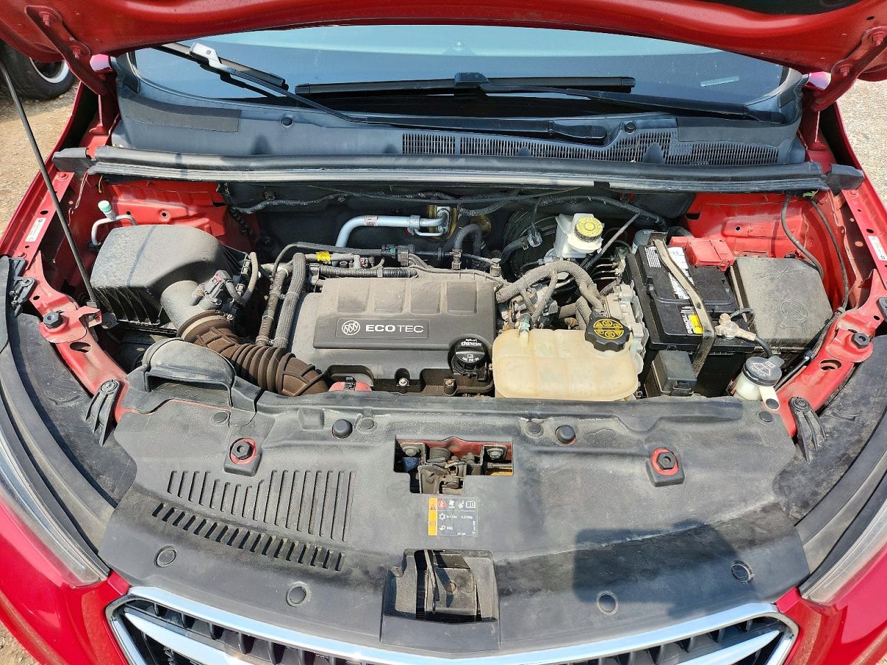 2018 Buick Encore Preferred Red vin: KL4CJASB7JB558703