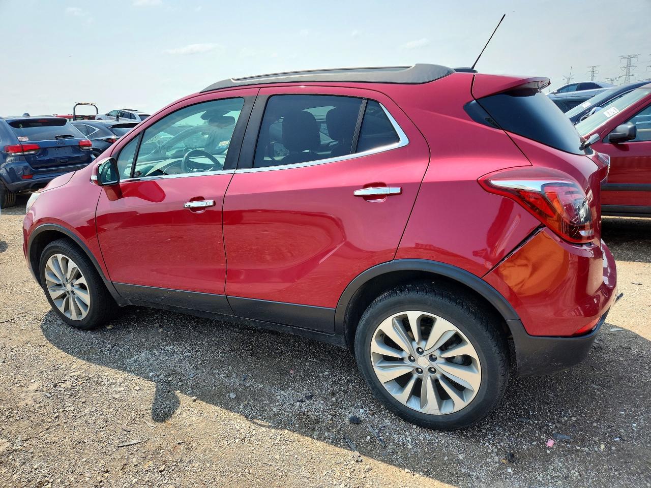 2018 Buick Encore Preferred Red vin: KL4CJASB7JB558703