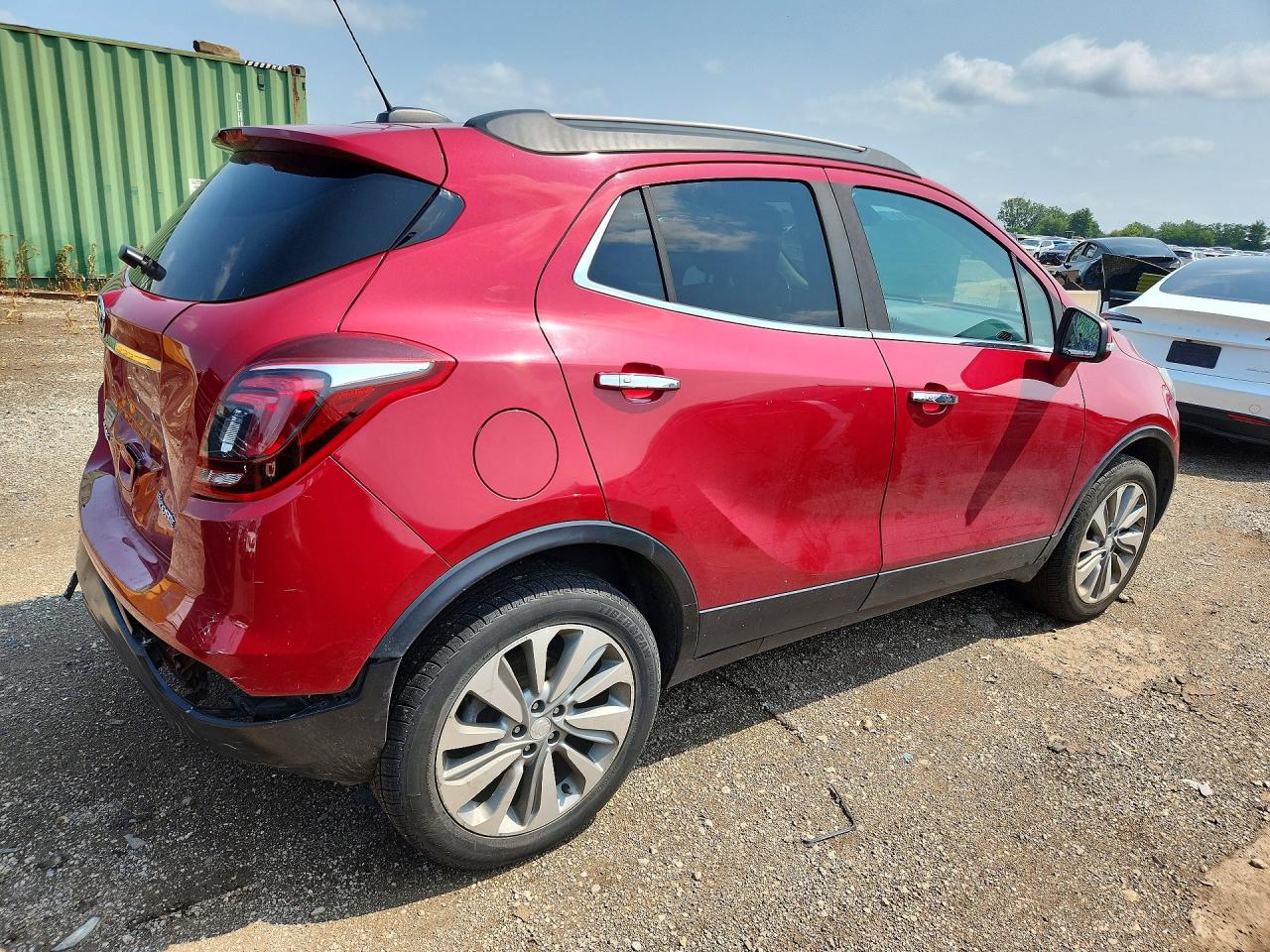 2018 Buick Encore Preferred Red vin: KL4CJASB7JB558703