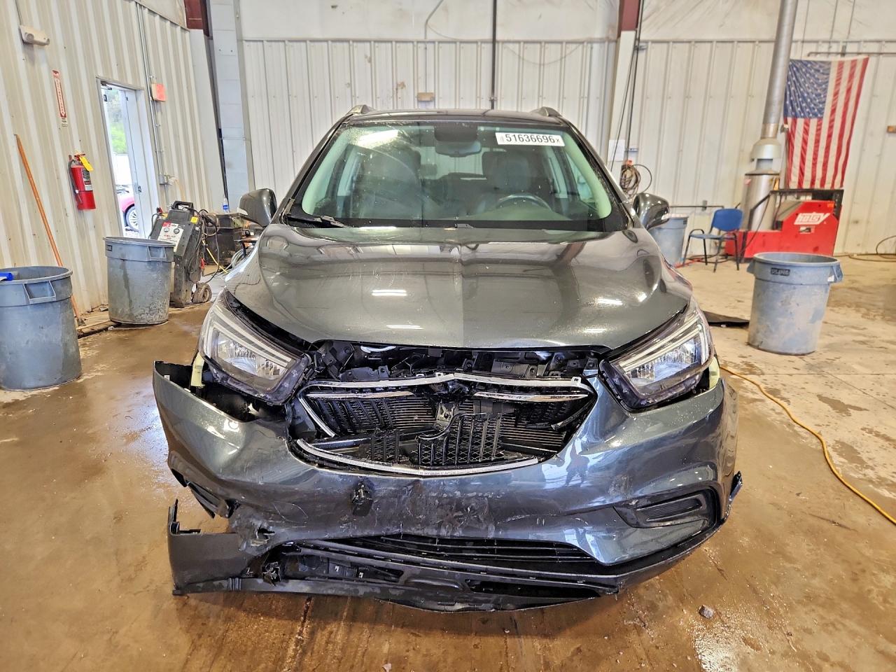 2018 Buick Encore Preferred Серый vin: KL4CJASB7JB693065