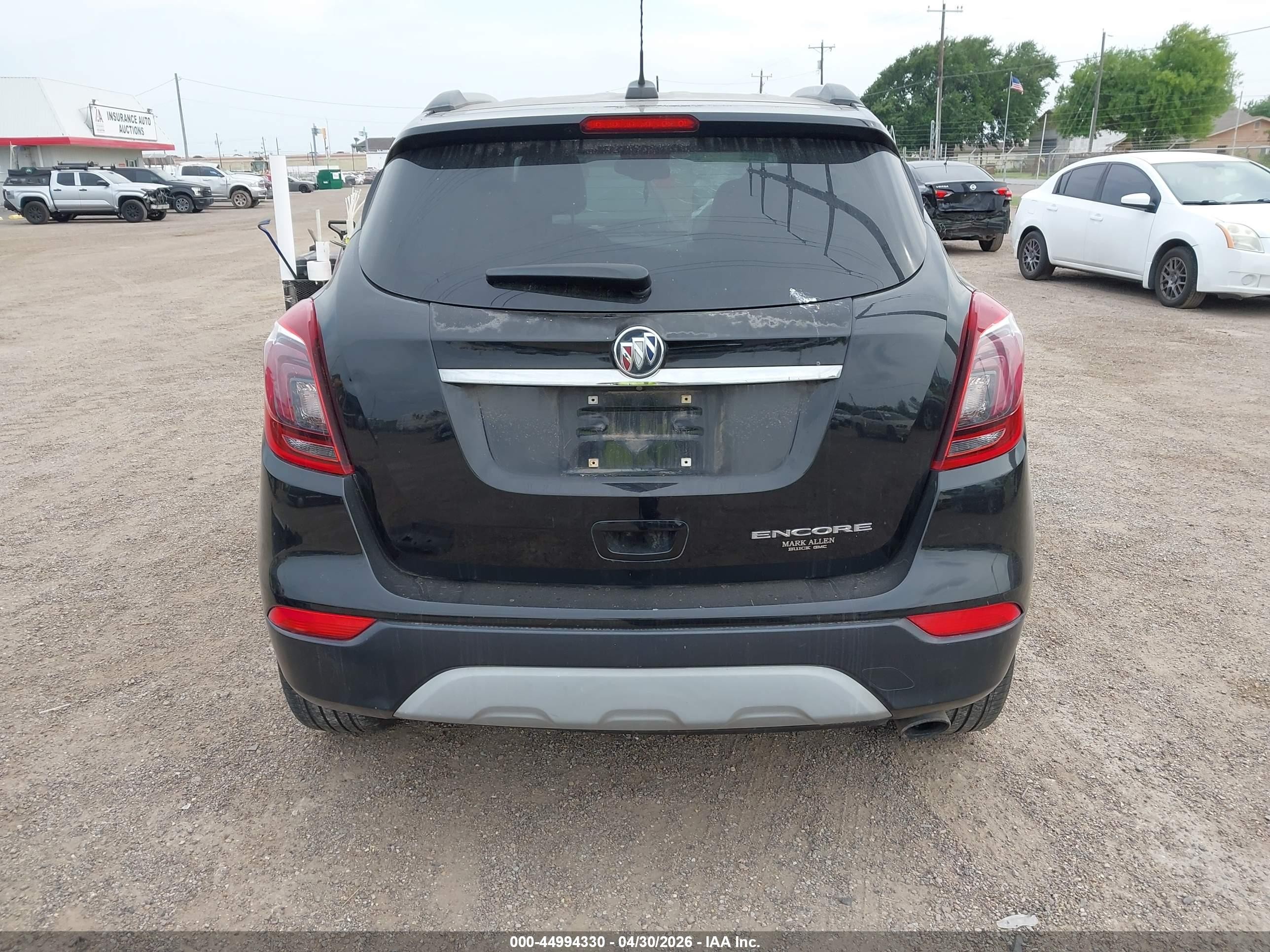 2019 Buick Encore Fwd Preferred Black vin: KL4CJASB7KB717561