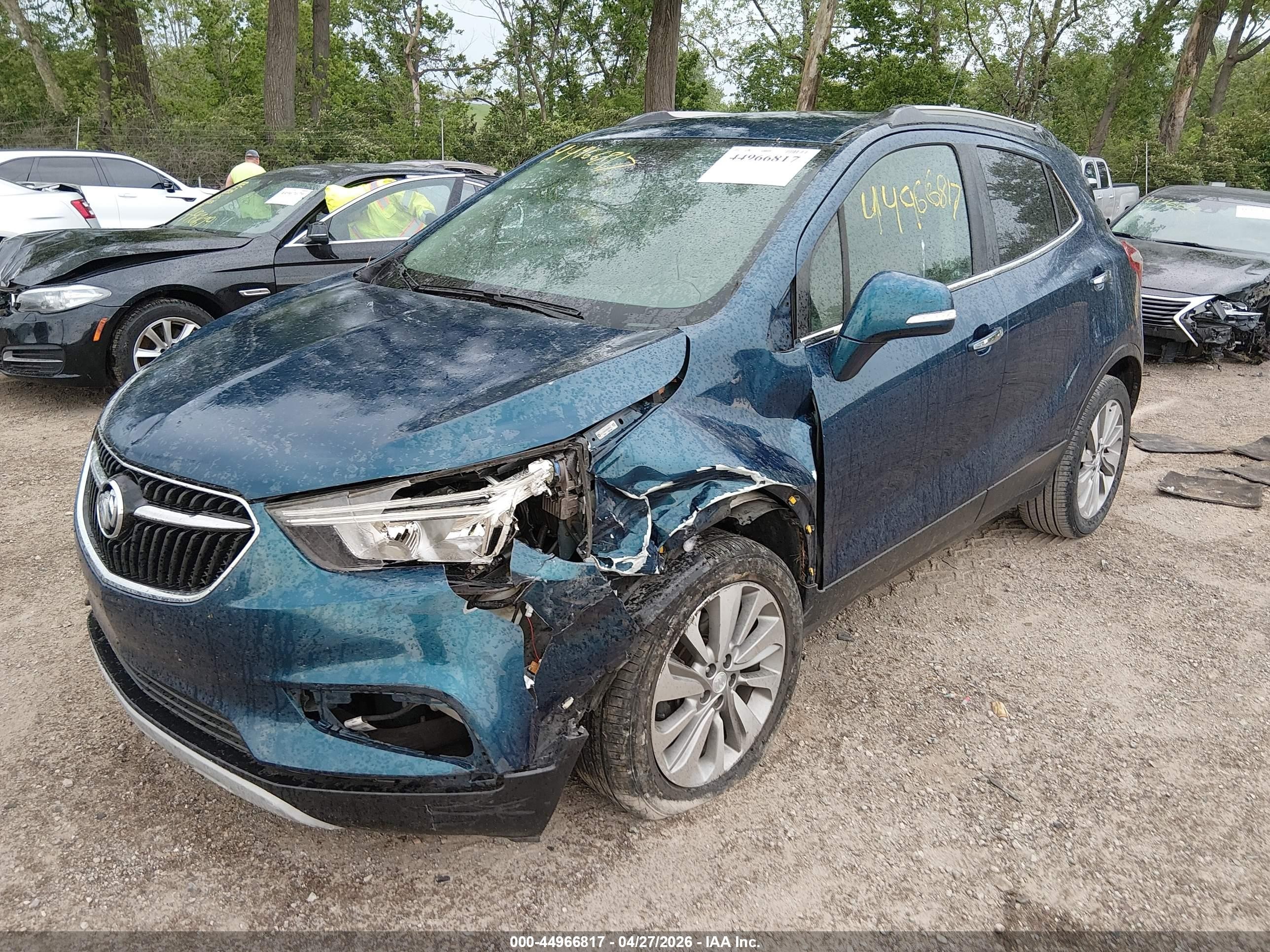 2019 Buick Encore Fwd Preferred Blue vin: KL4CJASB7KB820012