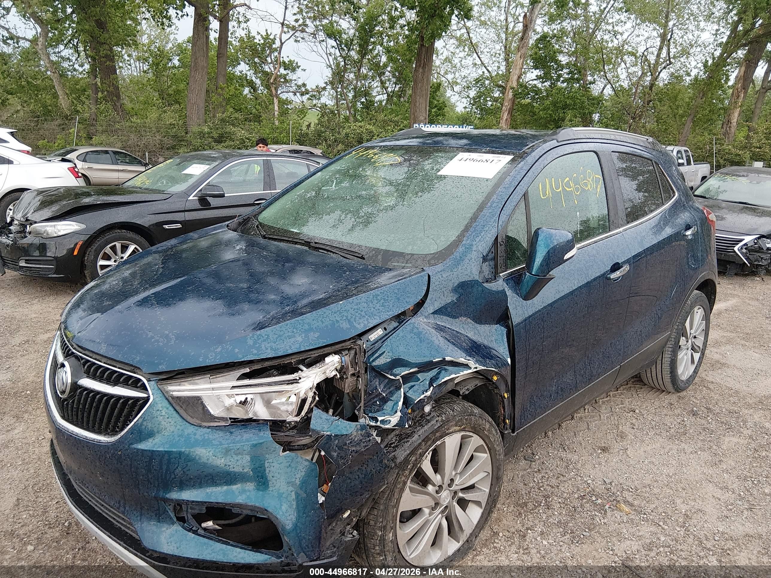 2019 Buick Encore Fwd Preferred Blue vin: KL4CJASB7KB820012