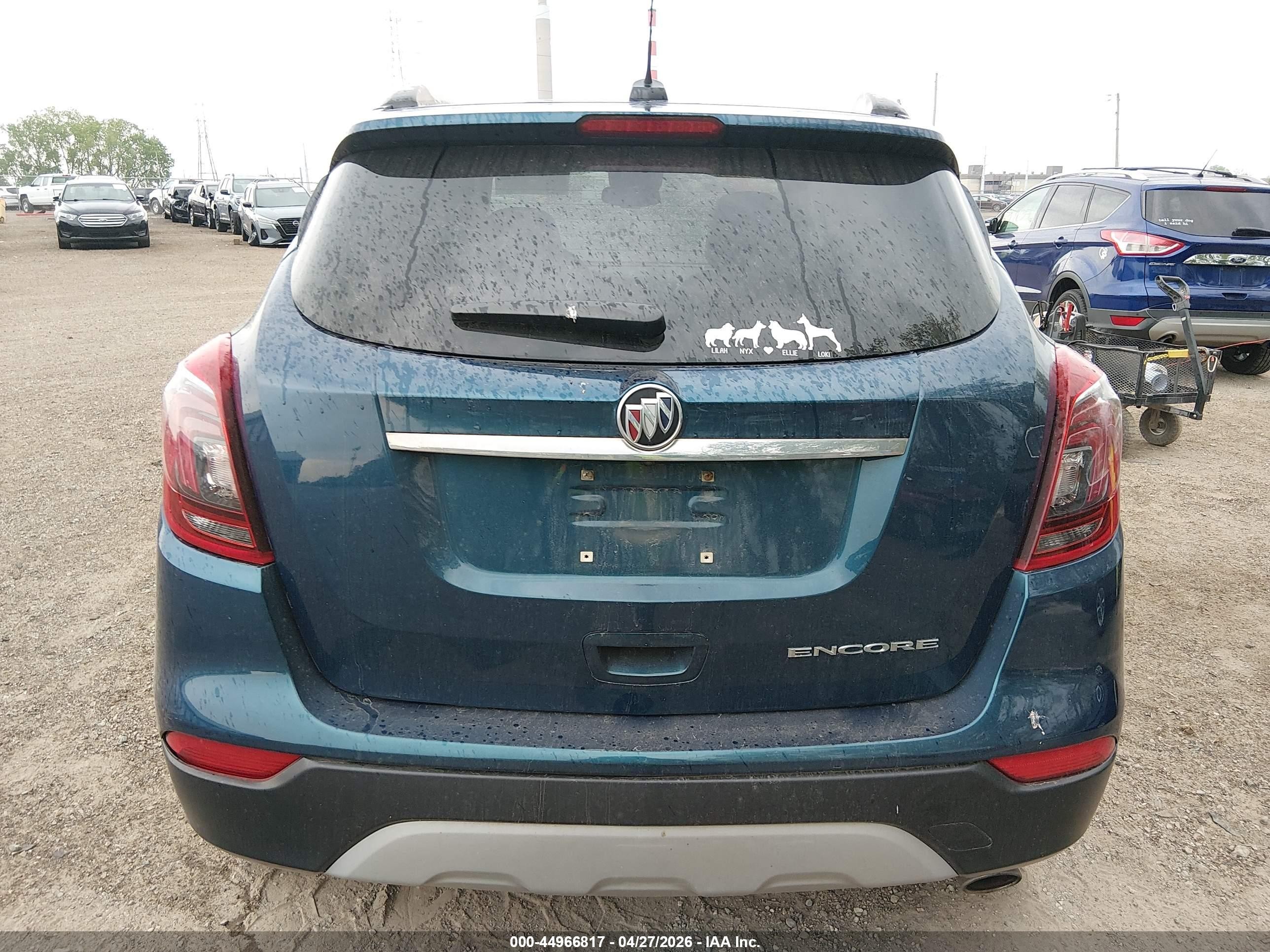 2019 Buick Encore Fwd Preferred Blue vin: KL4CJASB7KB820012