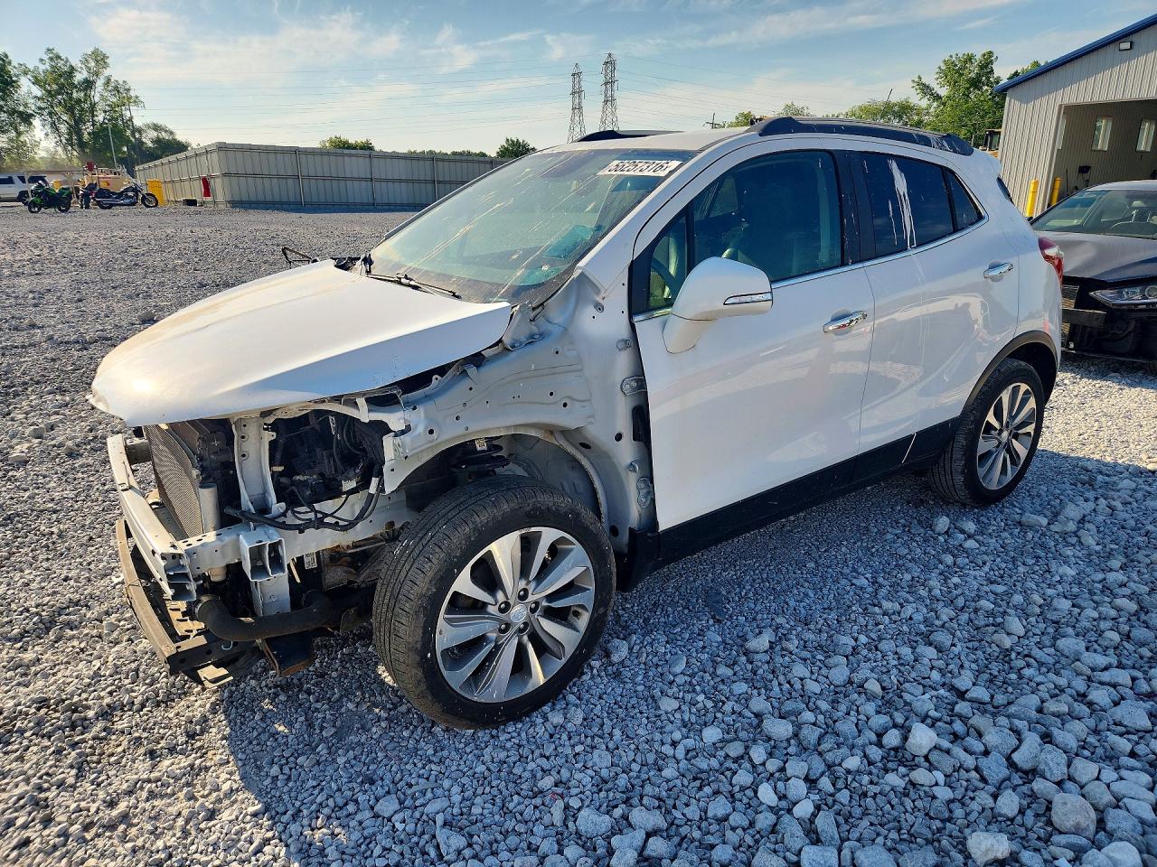 2019 Buick Encore Preferred White vin: KL4CJASB7KB941526