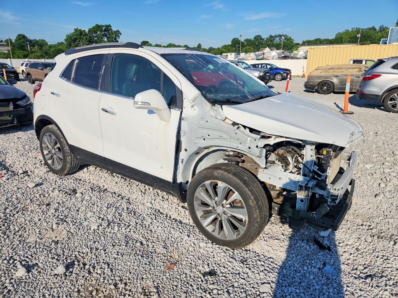 2019 Buick Encore Preferred White vin: KL4CJASB7KB941526