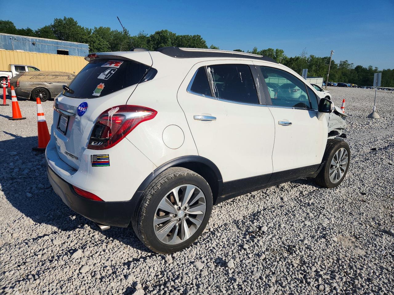 2019 Buick Encore Preferred White vin: KL4CJASB7KB941526