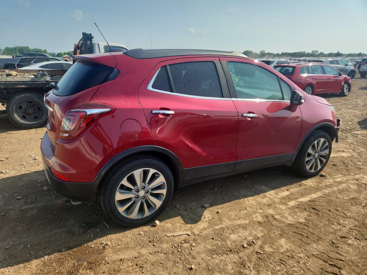 2019 Buick Encore Preferred Red vin: KL4CJASB7KB942577