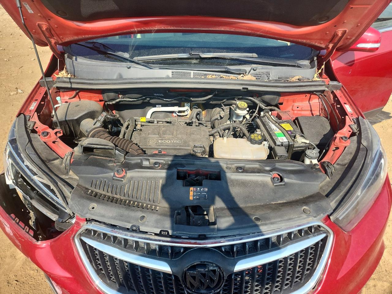 2019 Buick Encore Preferred Red vin: KL4CJASB7KB942577