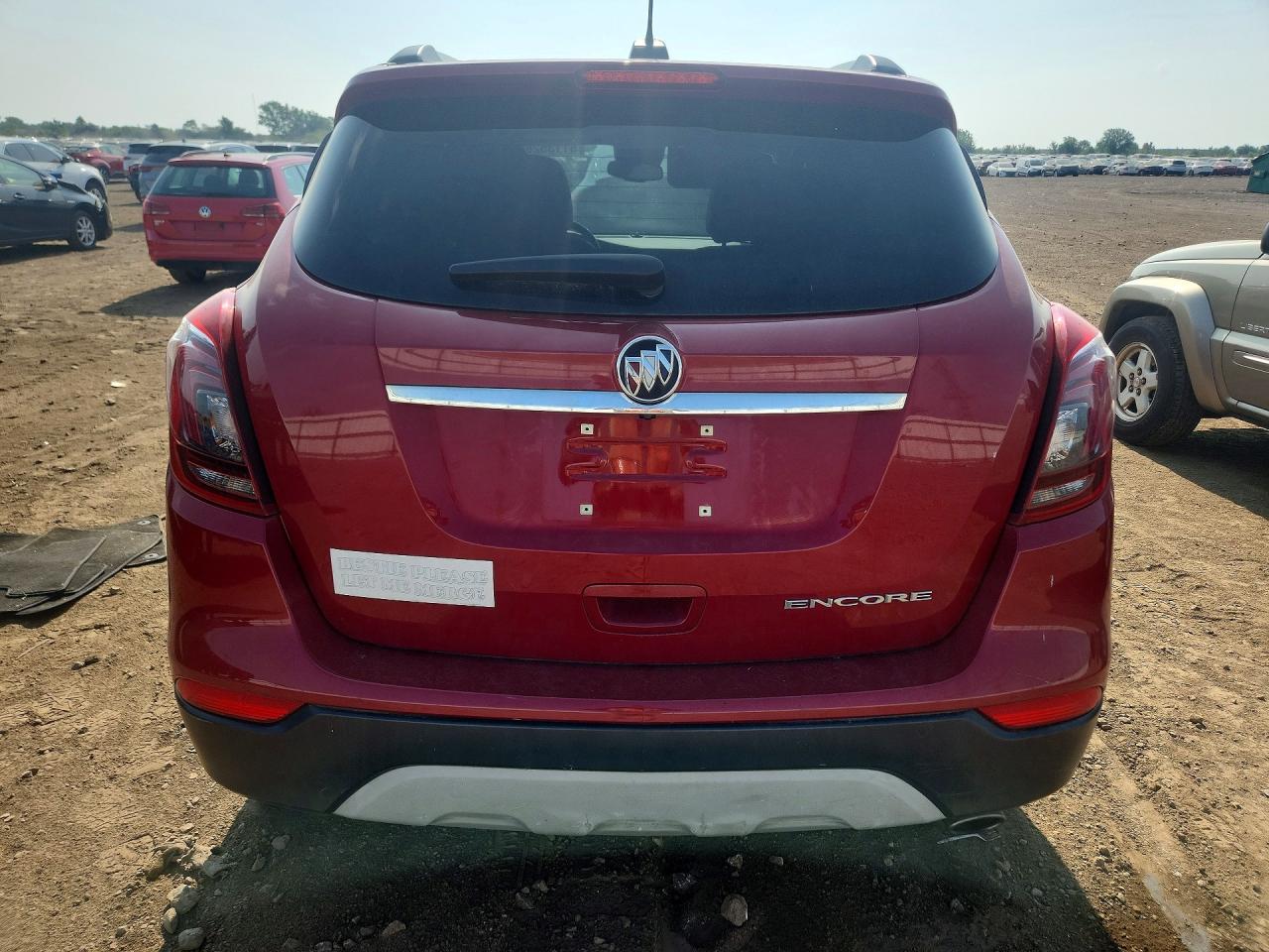 2019 Buick Encore Preferred Red vin: KL4CJASB7KB942577