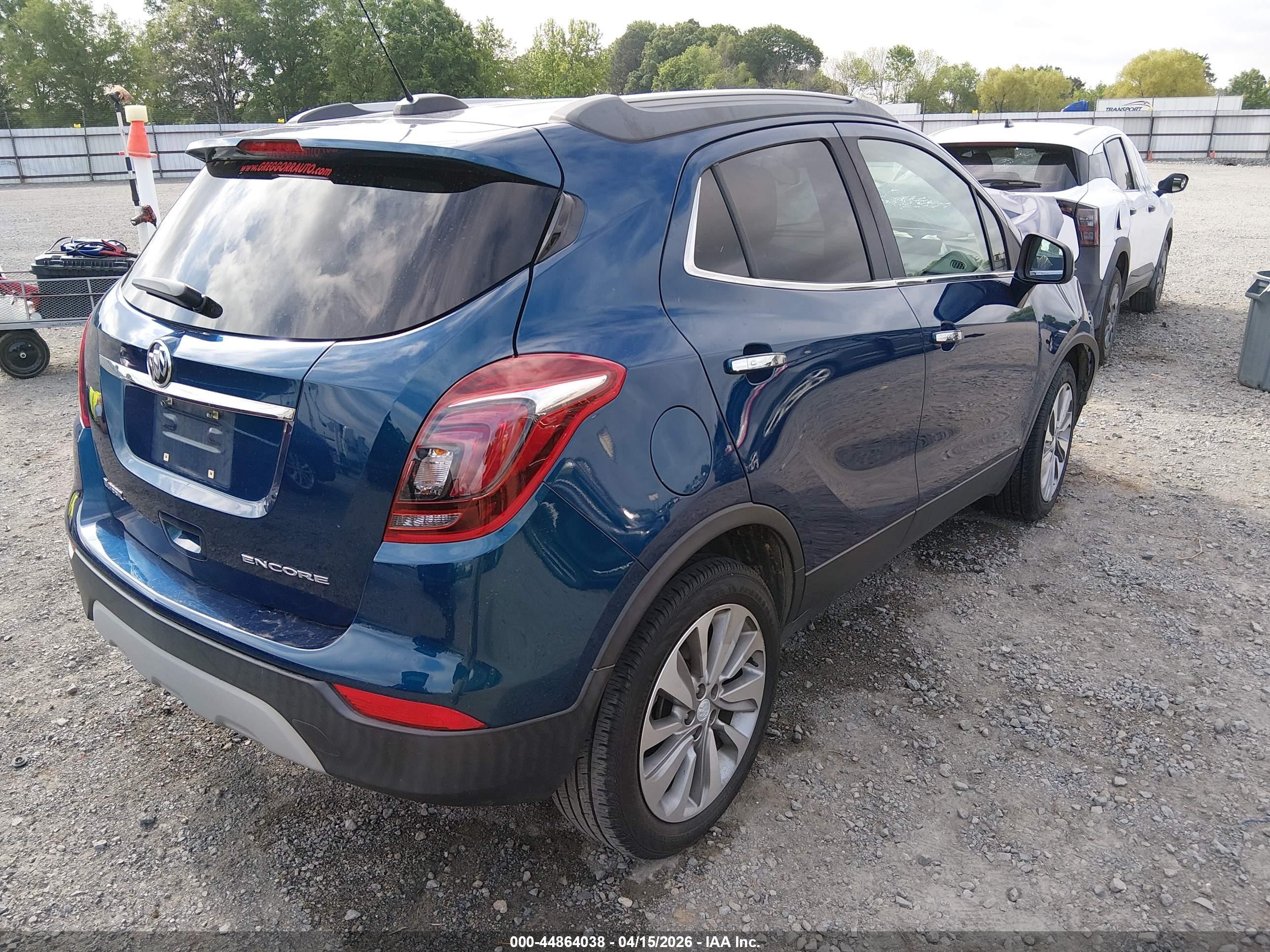 2020 Buick Encore Fwd Preferred Blue vin: KL4CJASB7LB050542