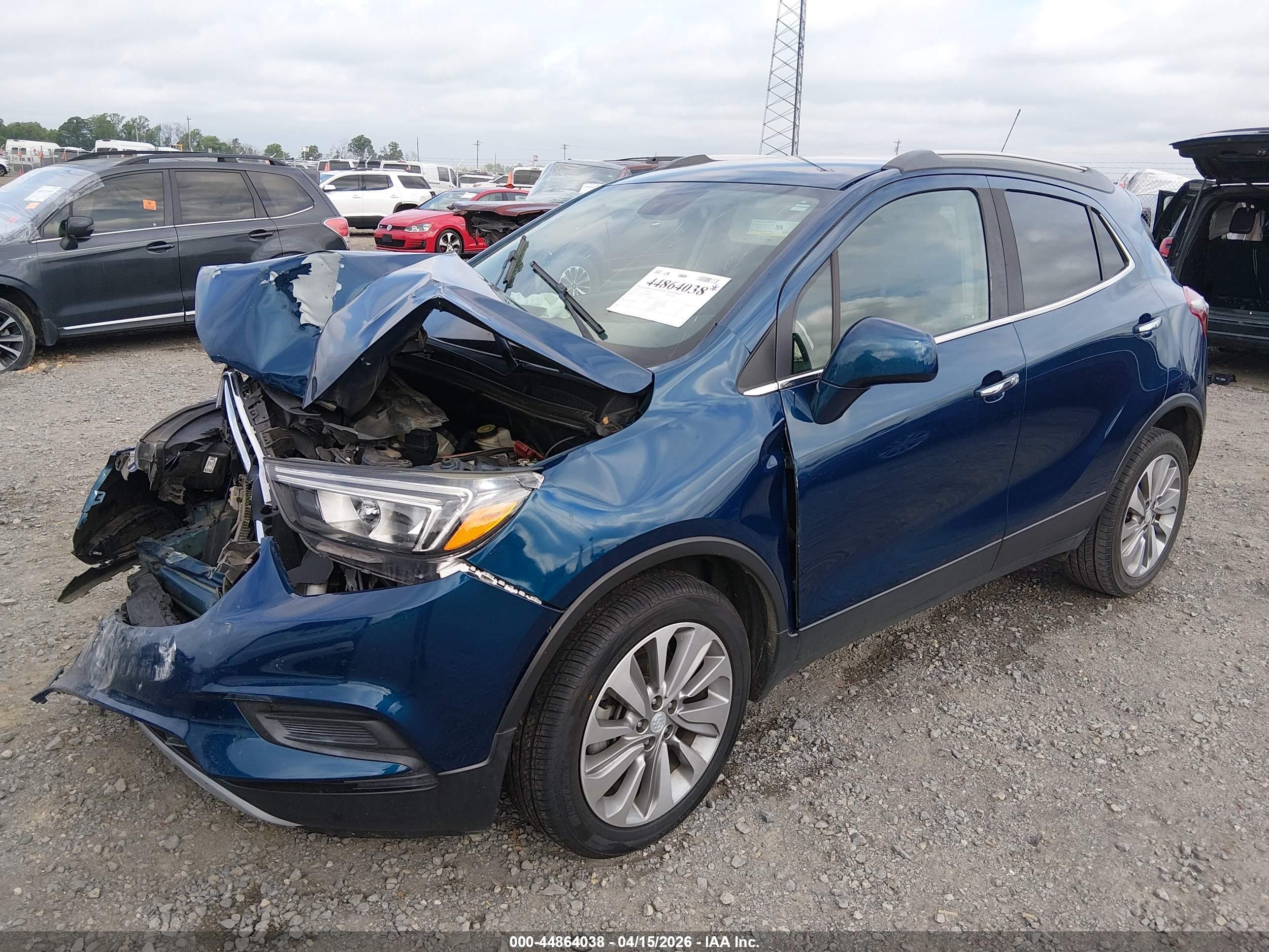 2020 Buick Encore Fwd Preferred Blue vin: KL4CJASB7LB050542