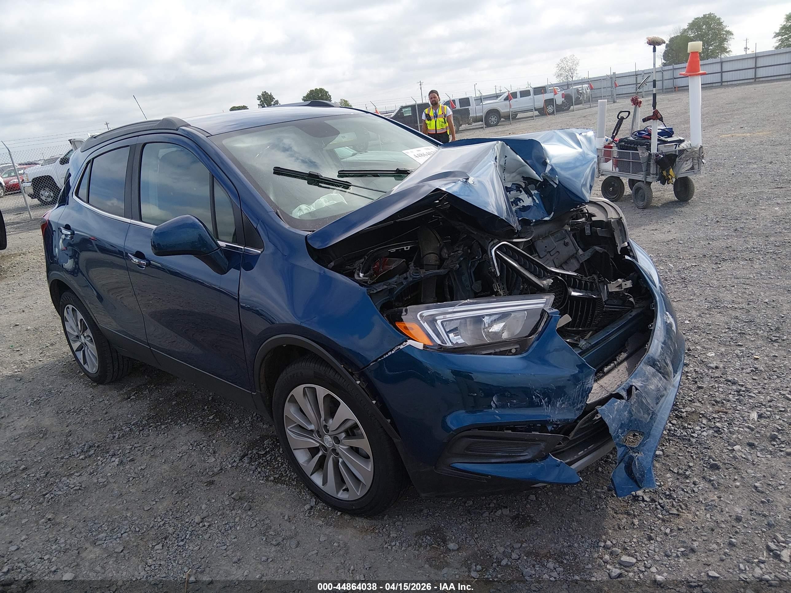 2020 Buick Encore Fwd Preferred Blue vin: KL4CJASB7LB050542