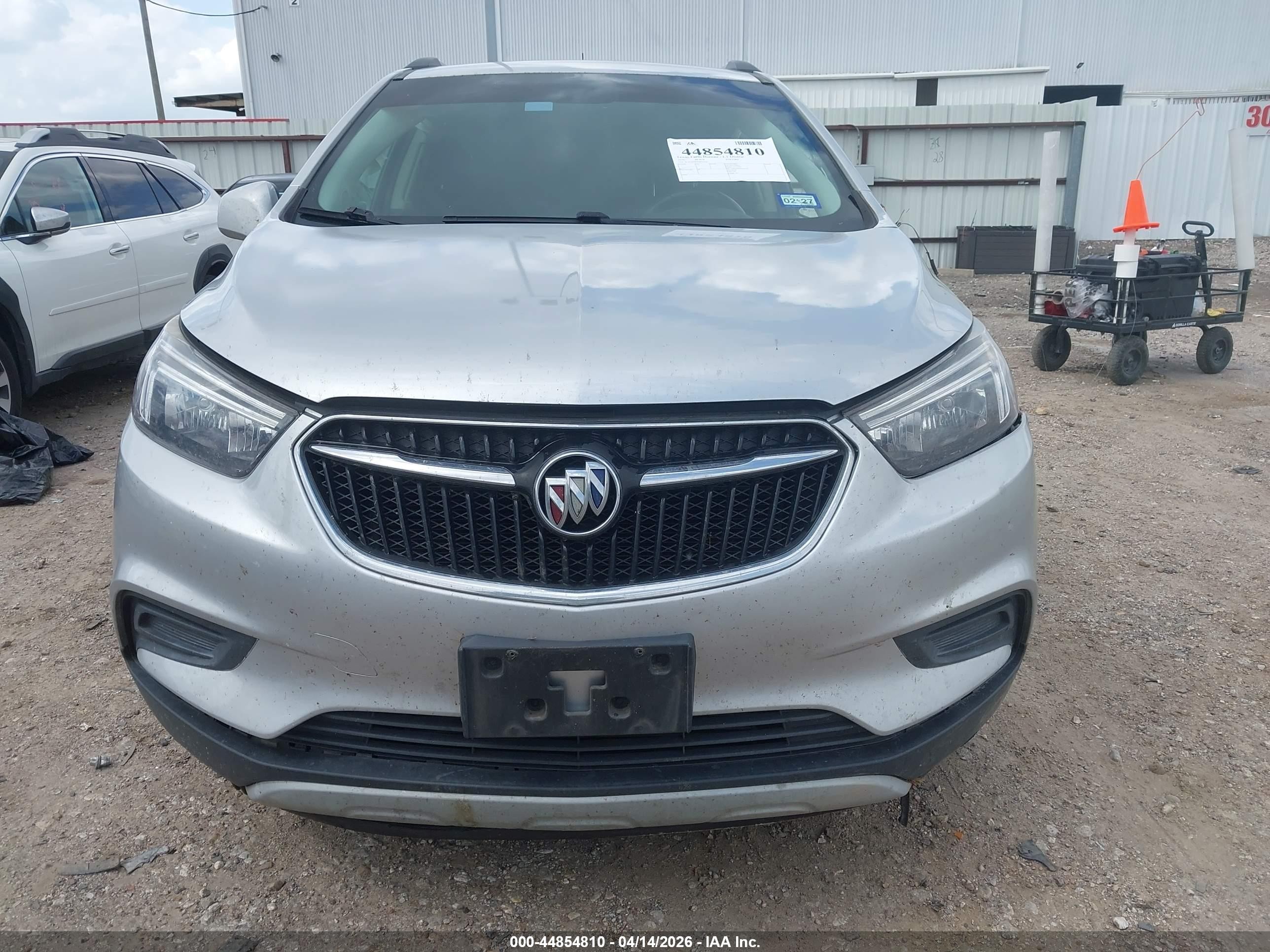 2020 Buick Encore Fwd Preferred Silver vin: KL4CJASB7LB335323
