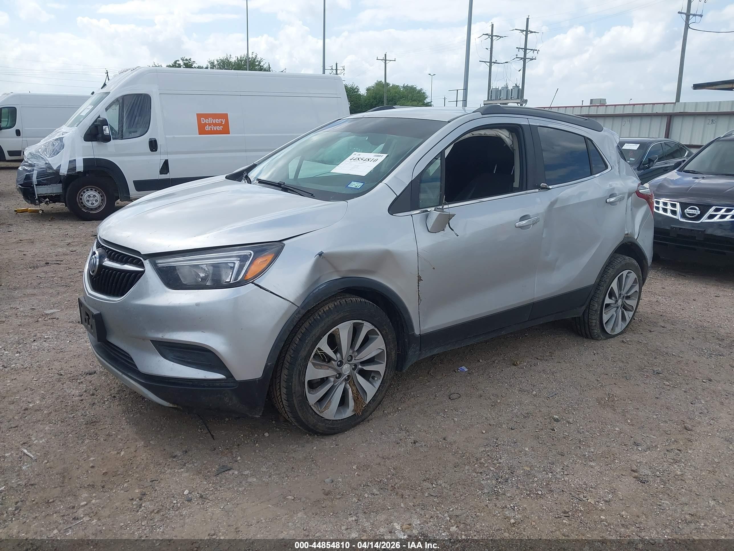 2020 Buick Encore Fwd Preferred Silver vin: KL4CJASB7LB335323