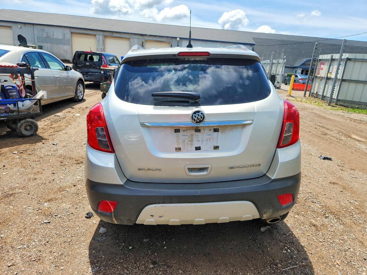 2013 Buick Encore Серебряный vin: KL4CJASB8DB185837