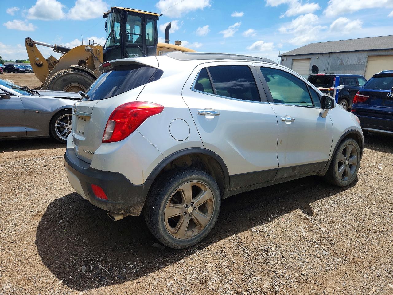 2013 Buick Encore Серебряный vin: KL4CJASB8DB185837