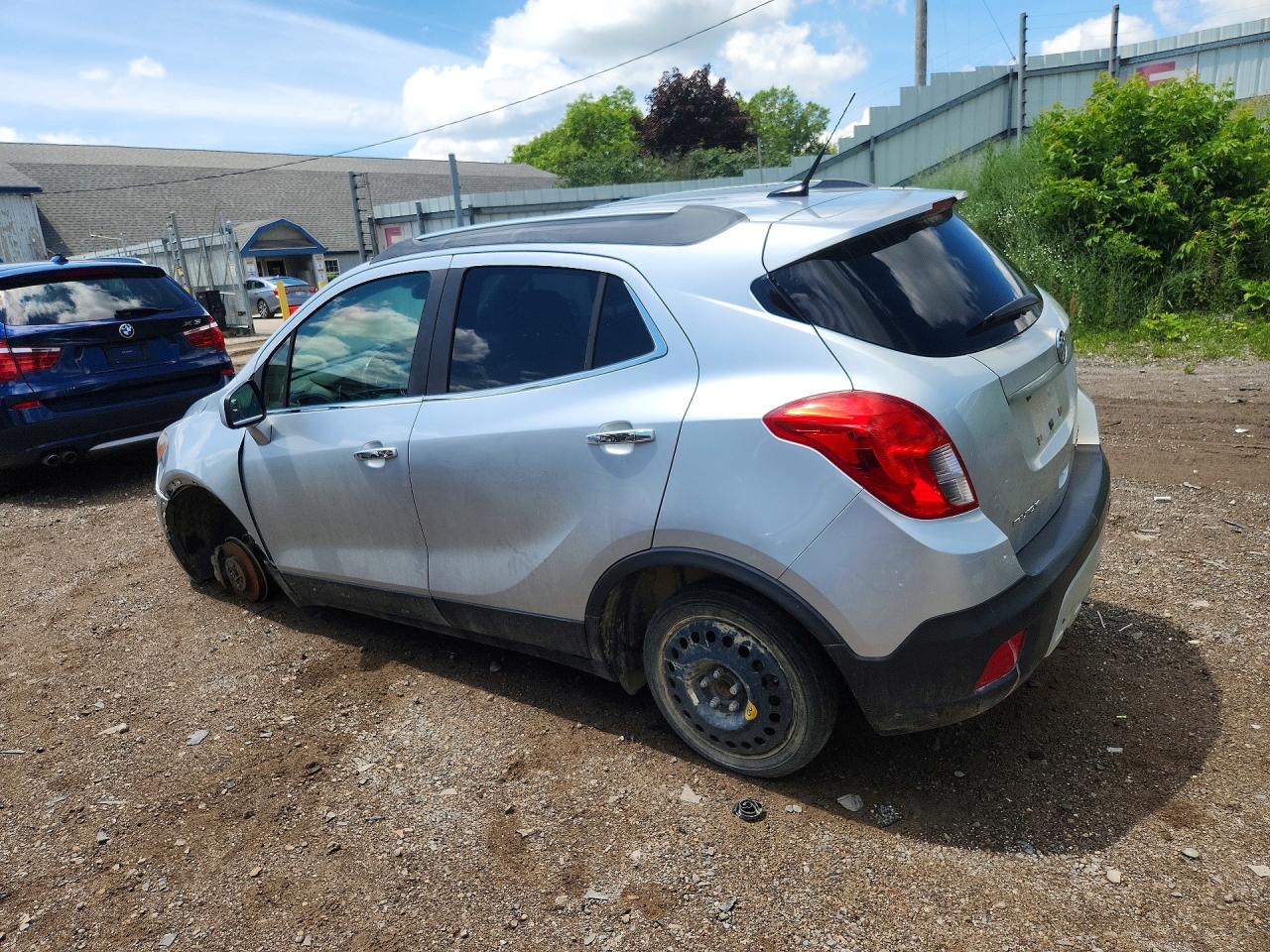 2013 Buick Encore Серебряный vin: KL4CJASB8DB185837