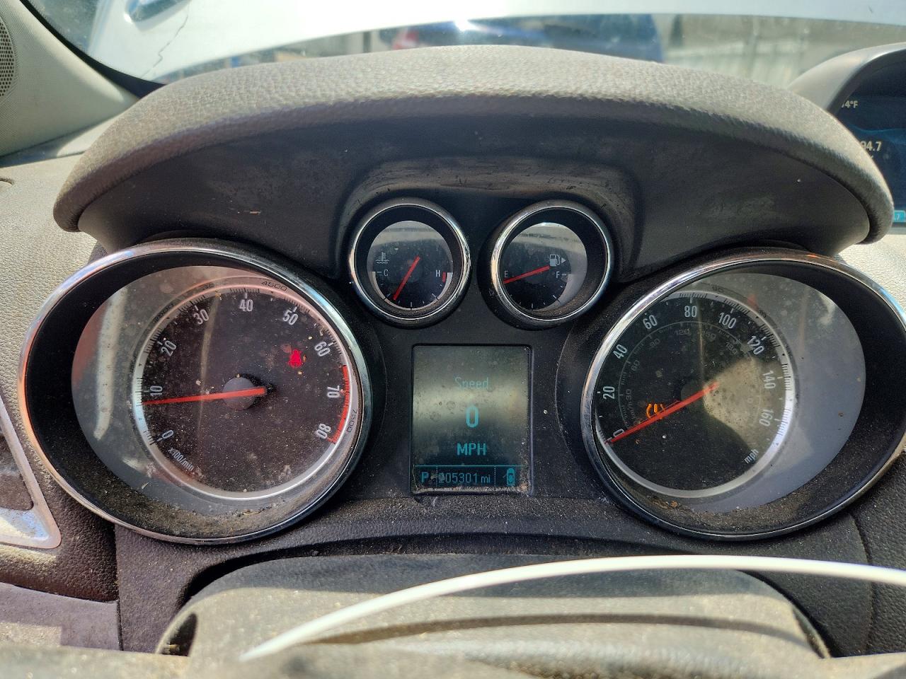 2013 Buick Encore Серебряный vin: KL4CJASB8DB185837